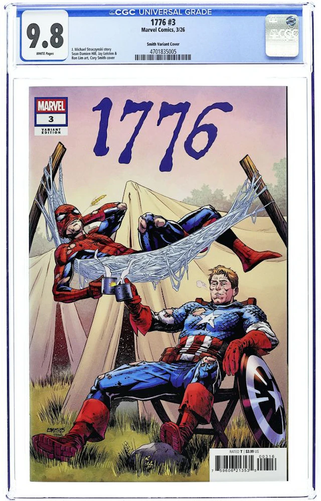 1776 (2026 Marvel) 3D CGC 9.8
