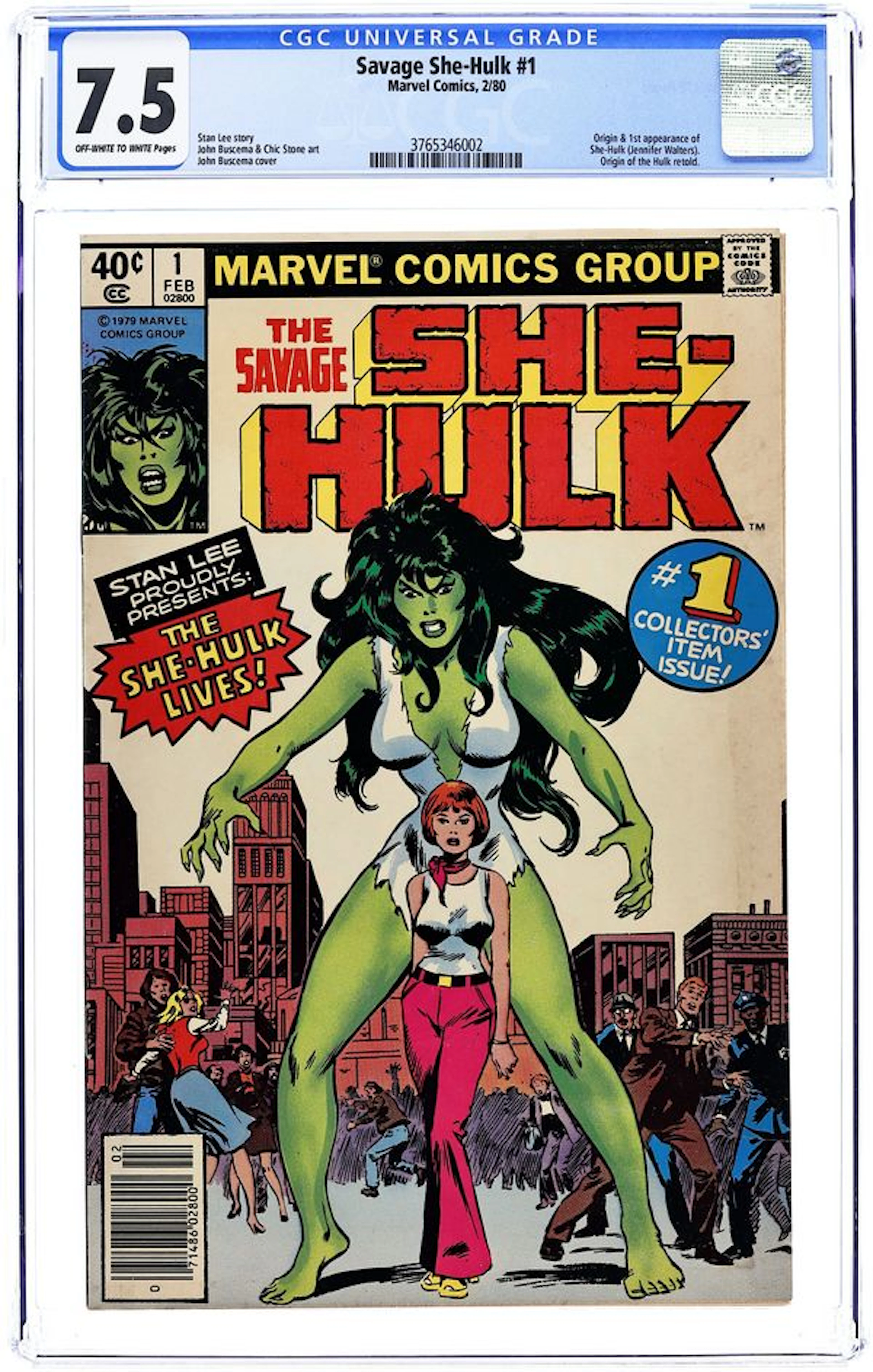 Savage She-Hulk (1980) 1N CGC 7.5