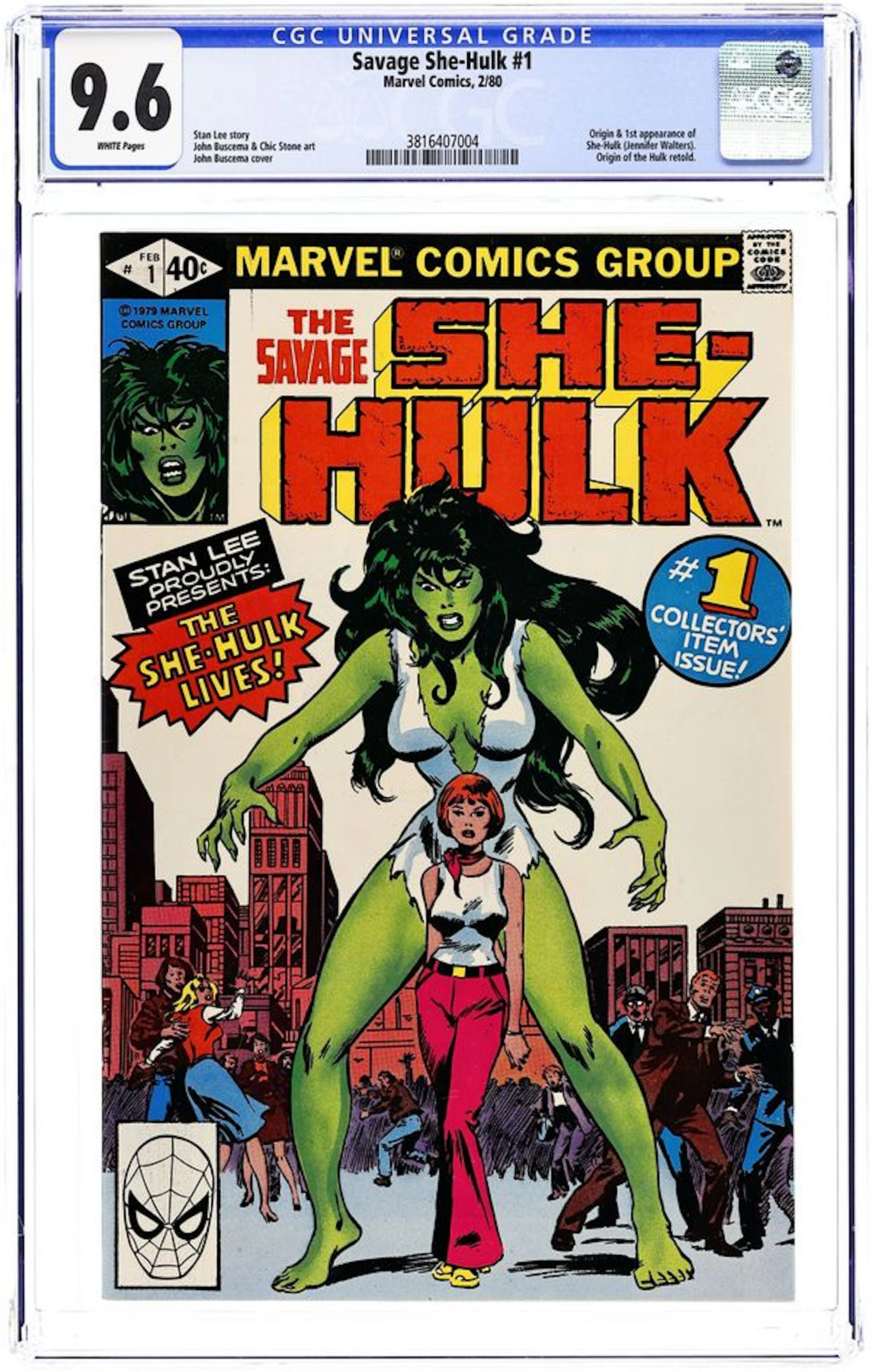 Savage She-Hulk (1980) 1D CGC 9.6
