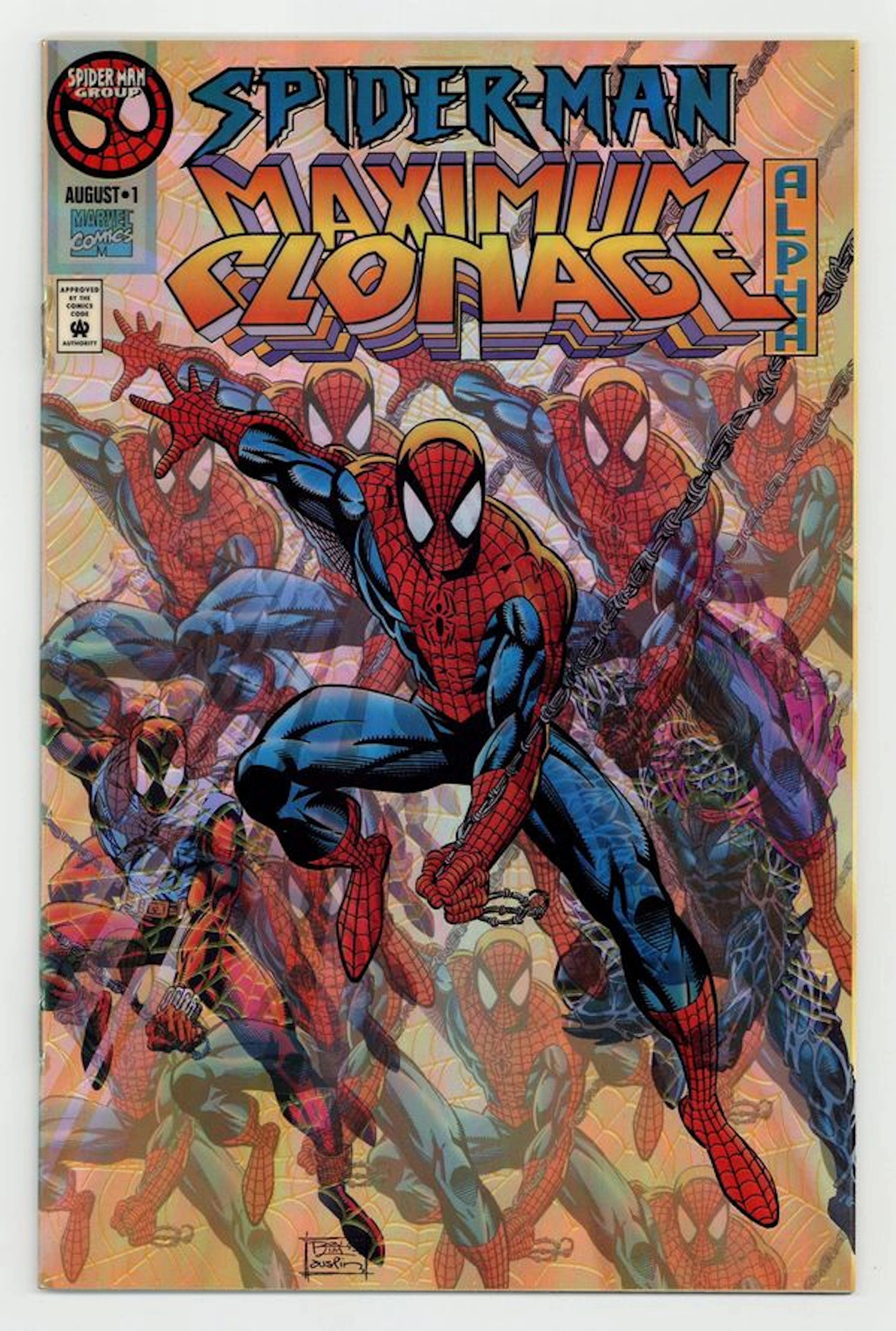 Spider-Man Maximum Clonage Alpha (1995) 1GOLD VF 8.0
