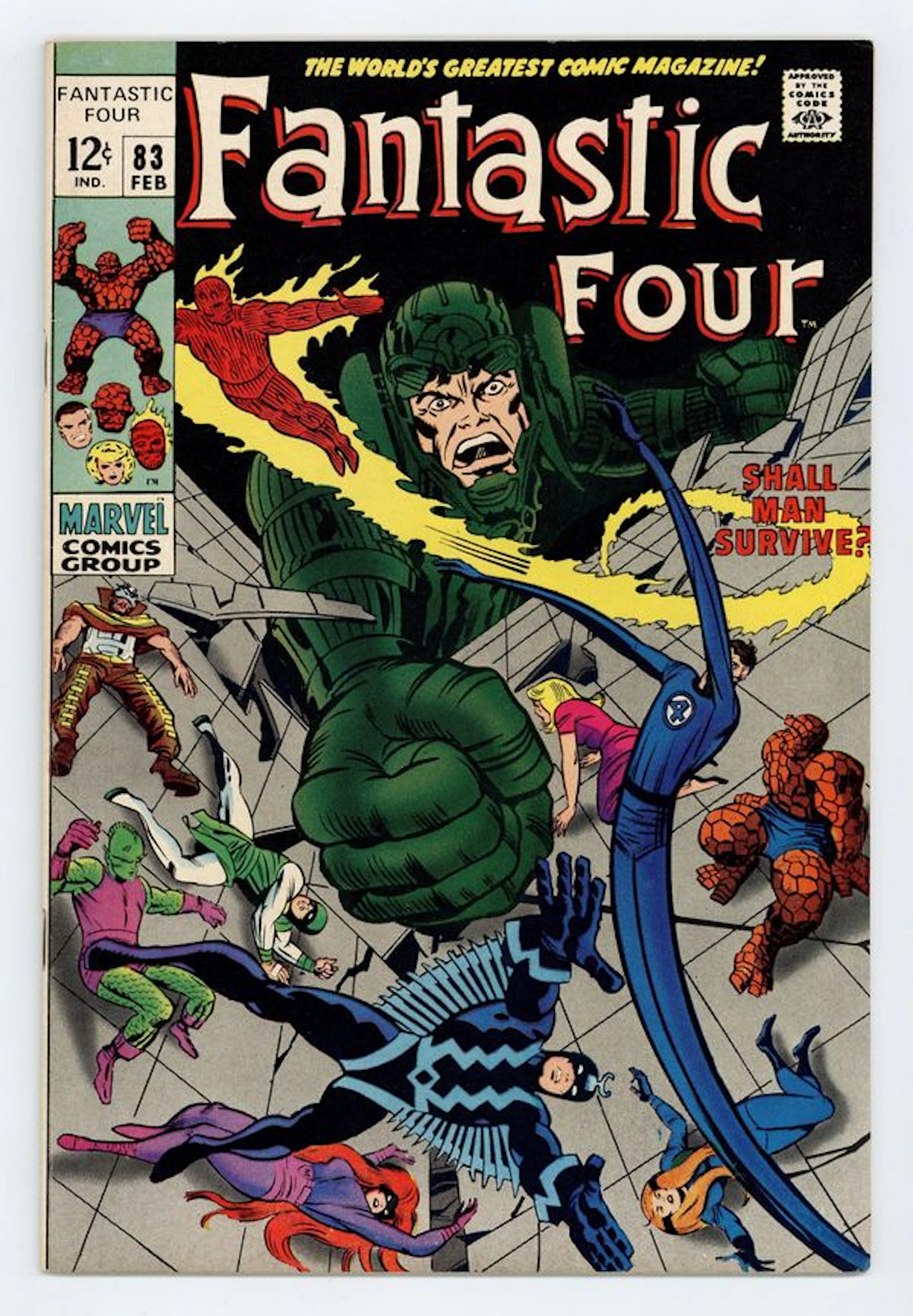 Fantastic Four (1961 1st Series) 83 FN+ 6.5