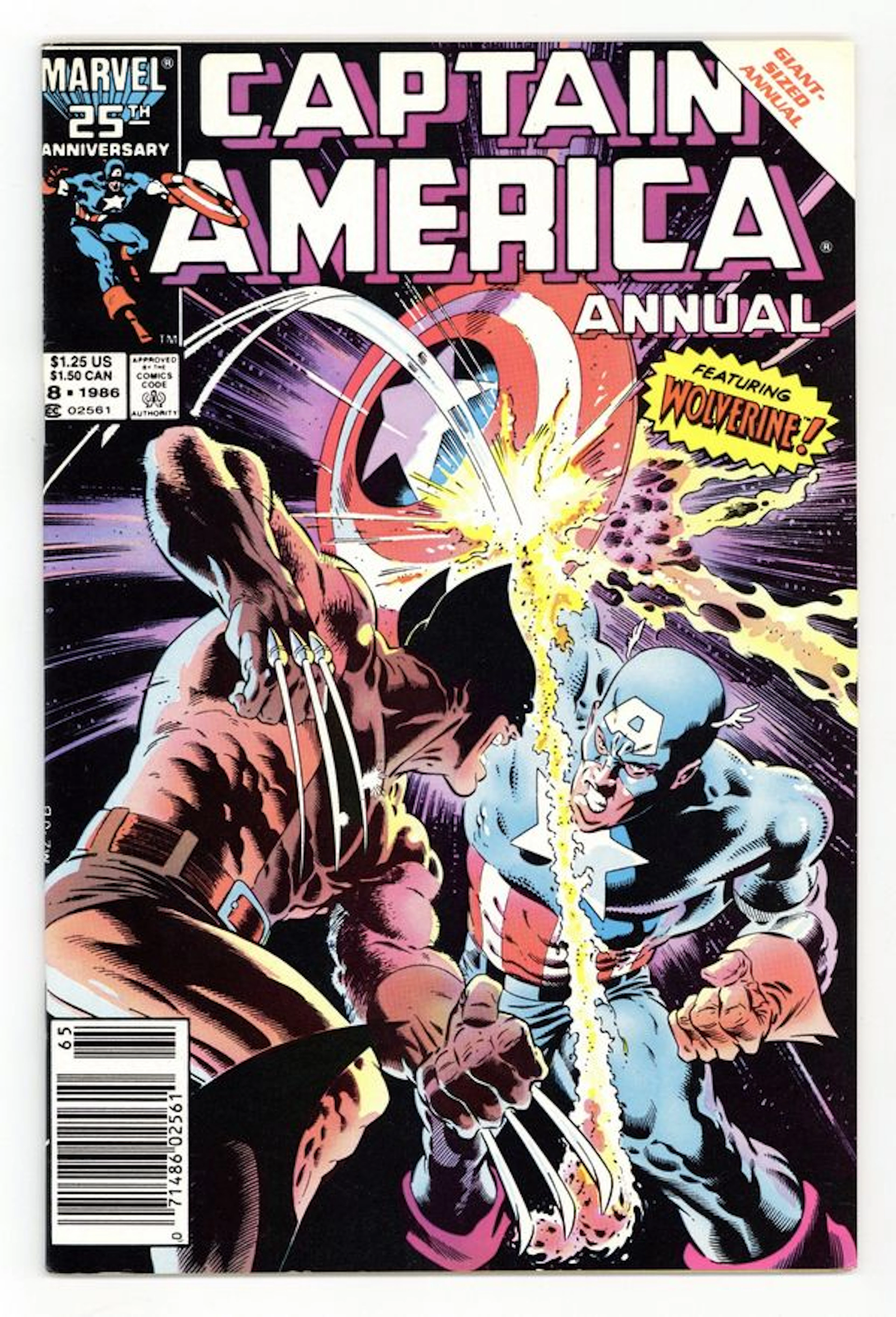 Captain America (1968 1st Series) Annual 8N VF 8.0