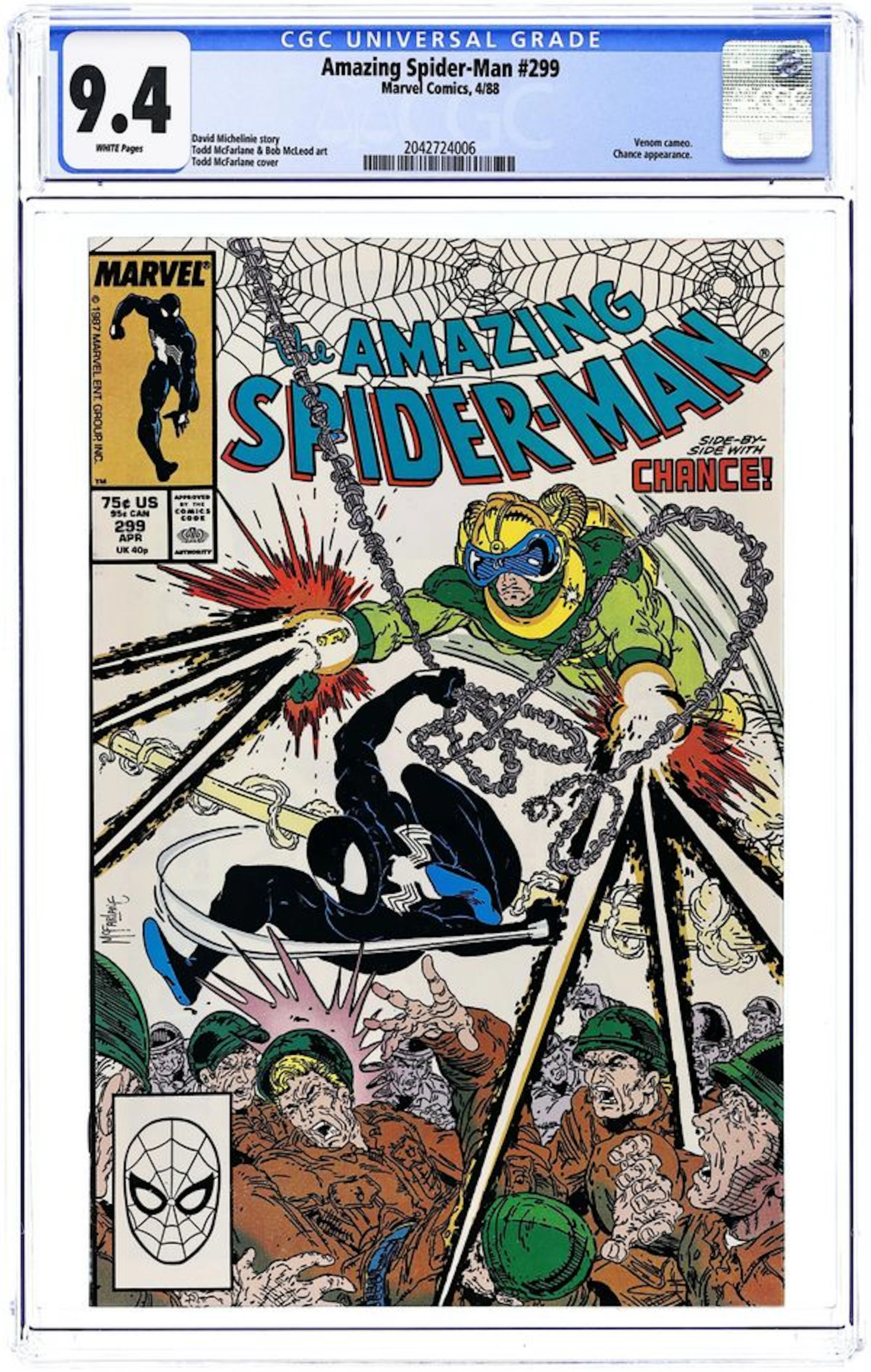 Amazing Spider-Man (1963 1st Series) 299 CGC 9.4