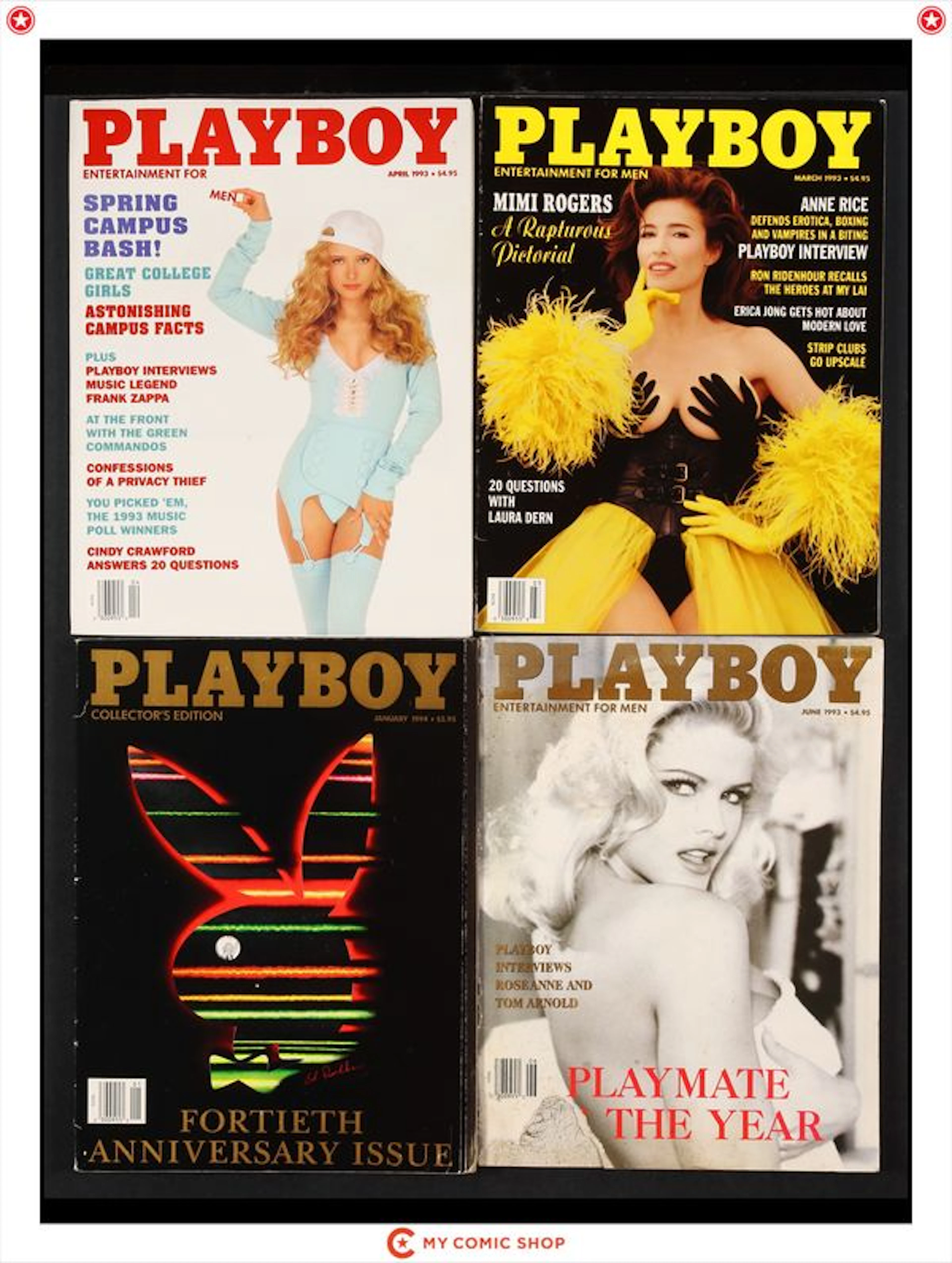 Playboy Magazine Lot of 7