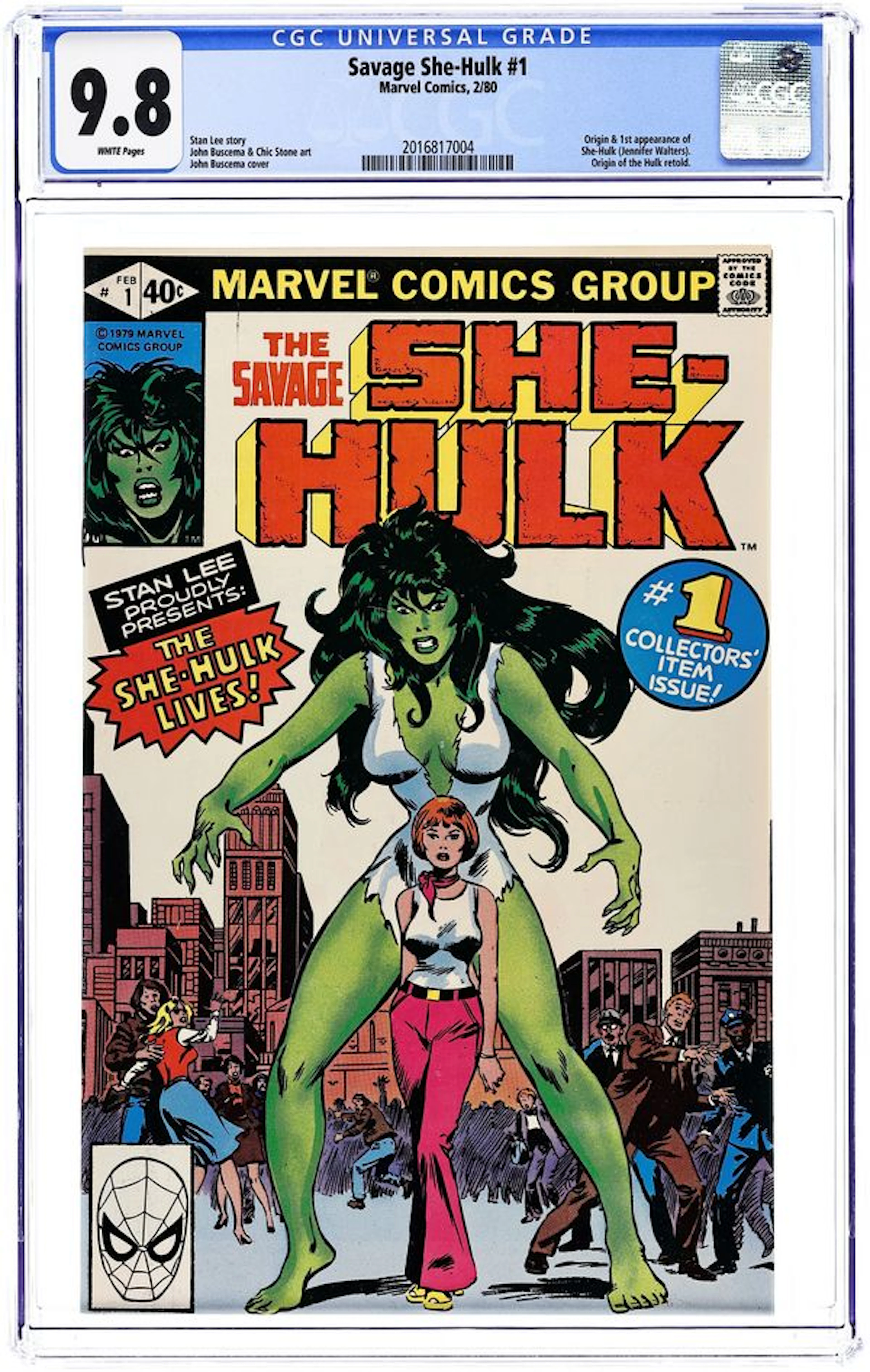 Savage She-Hulk (1980) 1D CGC 9.8