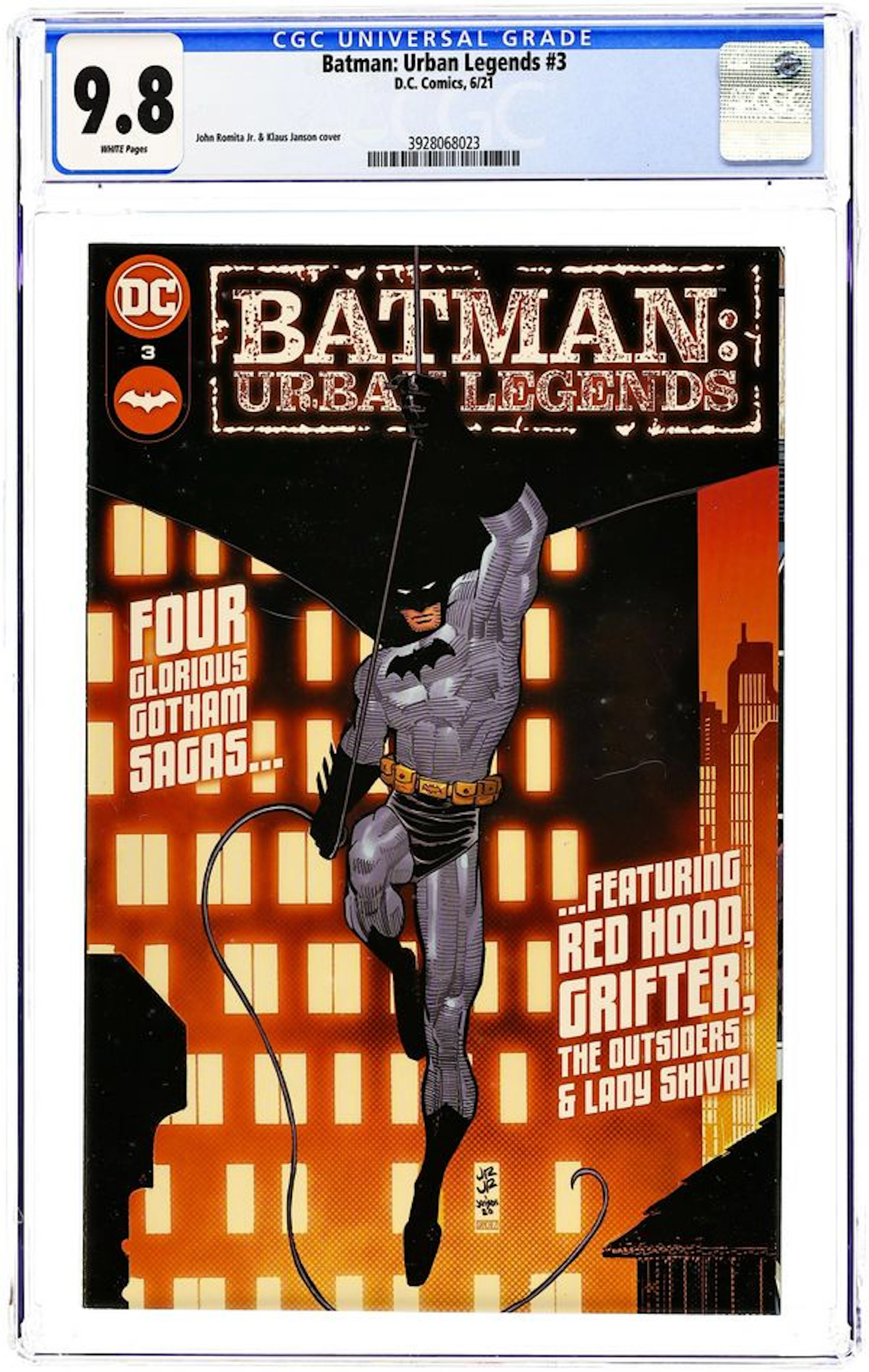 Batman Urban Legends (2021 DC) 3A CGC 9.8