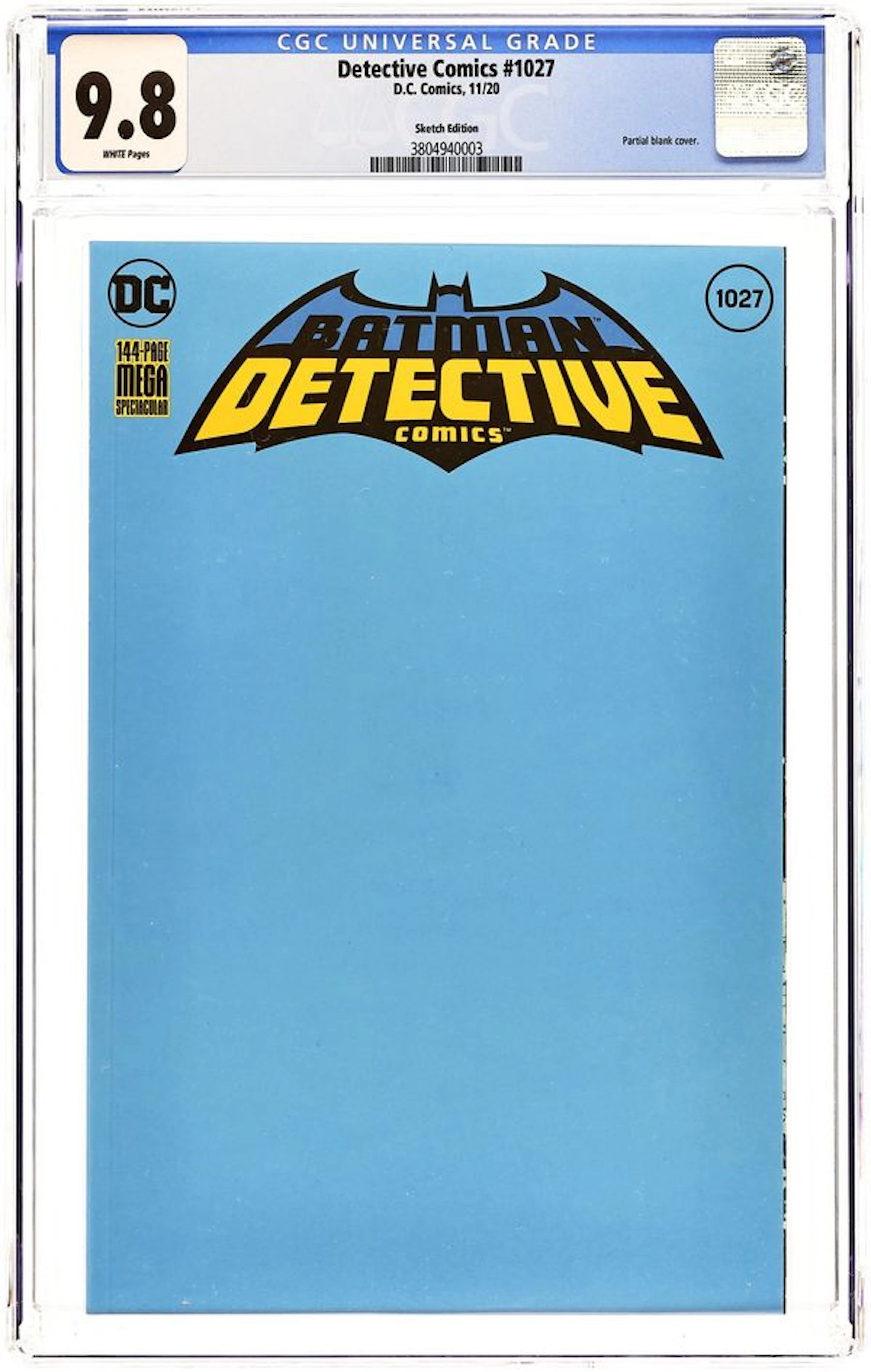 Detective Comics (2016 3rd Series) 1027L CGC 9.8