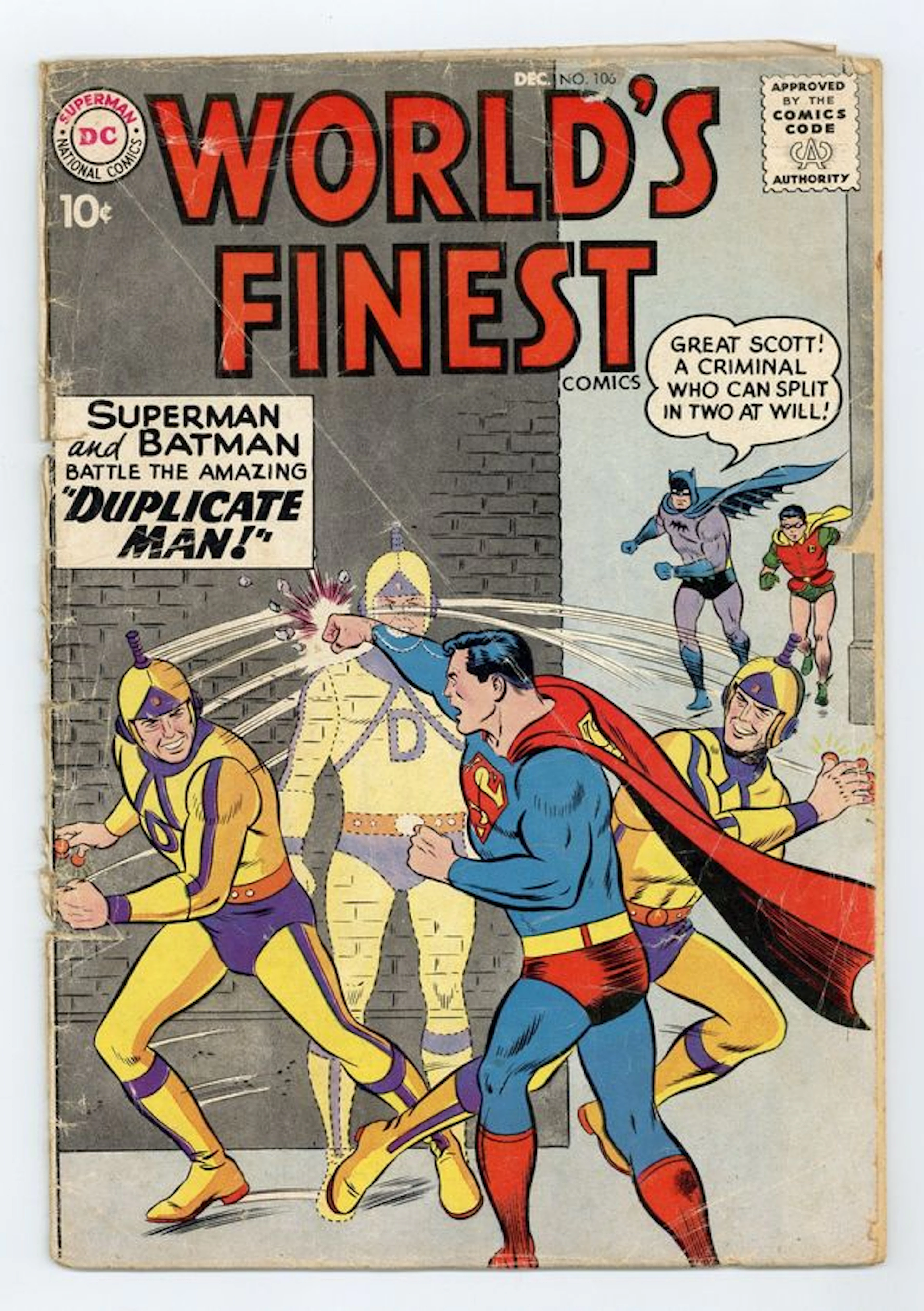 World's Finest Comics (1941) 106 GD- 1.8