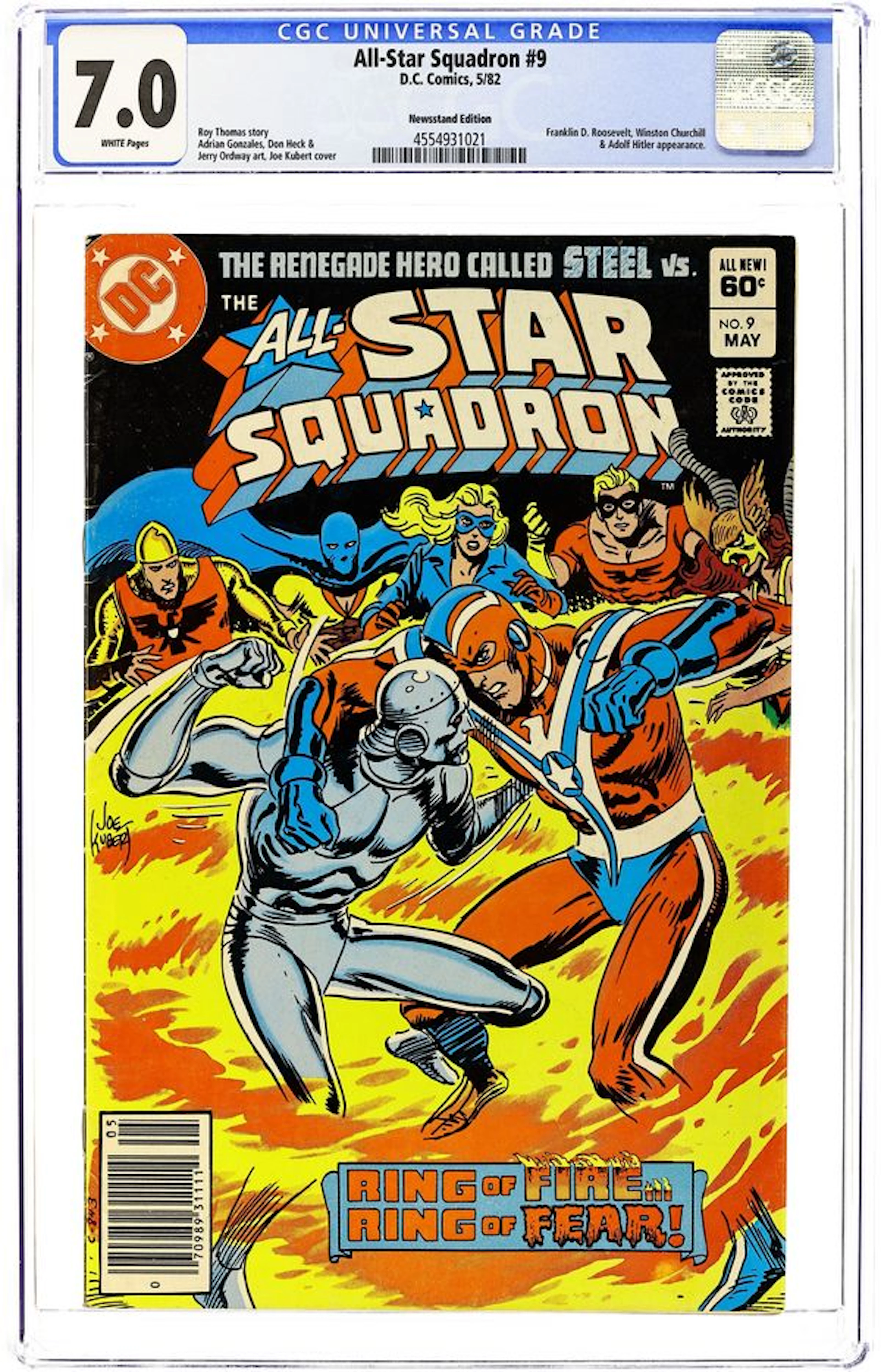 All Star Squadron (1981) 9N CGC 7.0