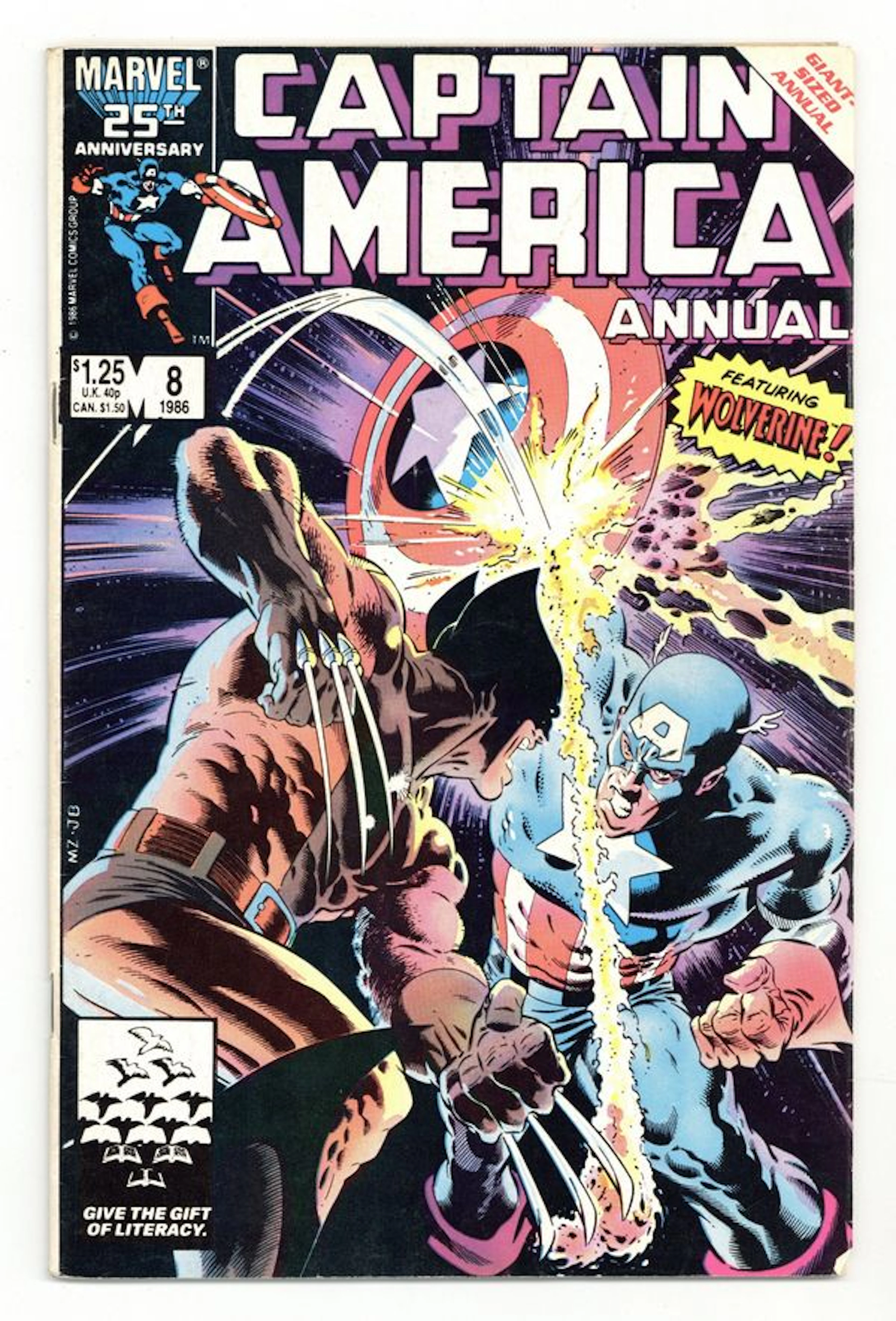 Captain America (1968 1st Series) Annual 8D VG