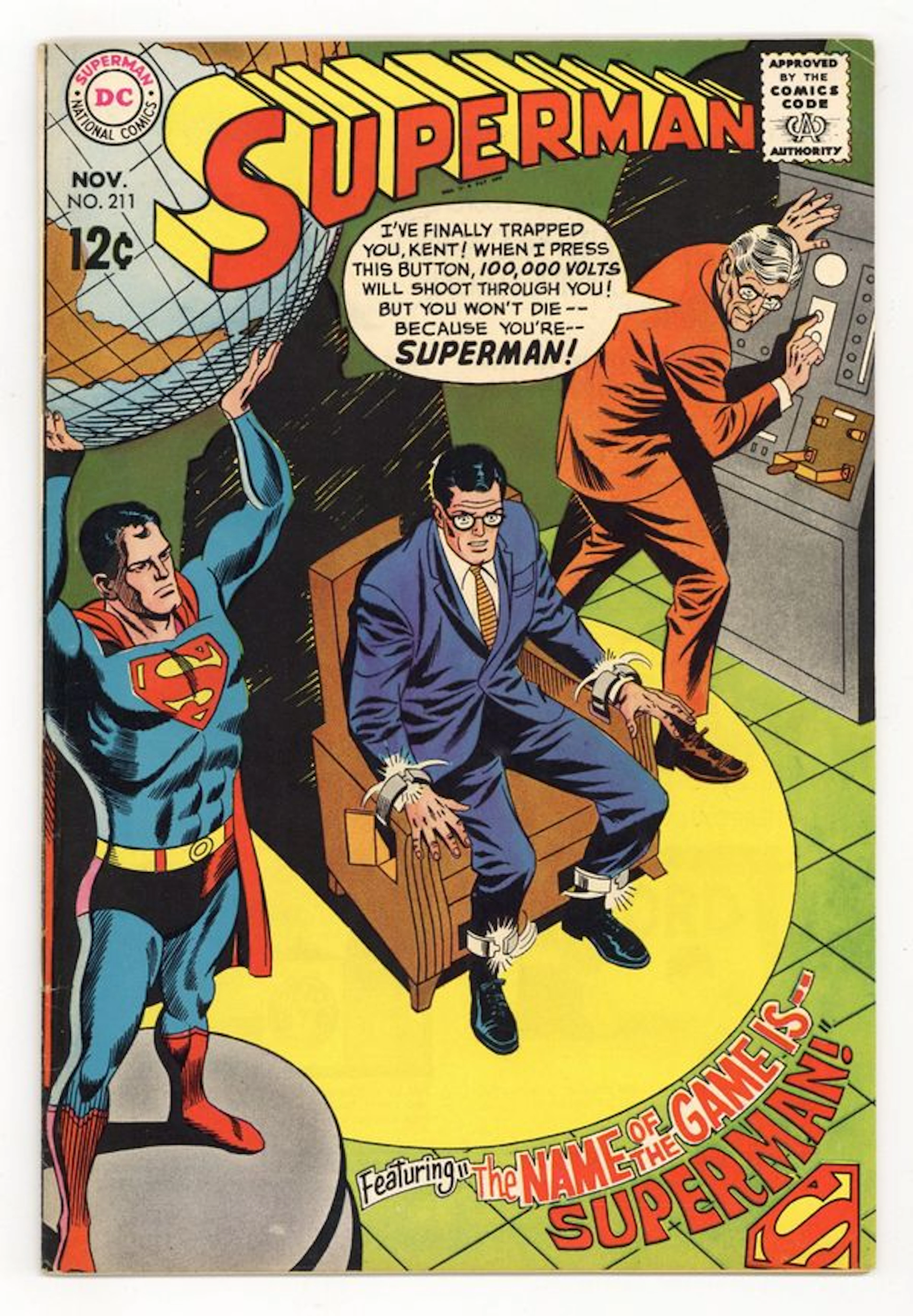 Superman (1939 1st Series) 211 FN 6.0