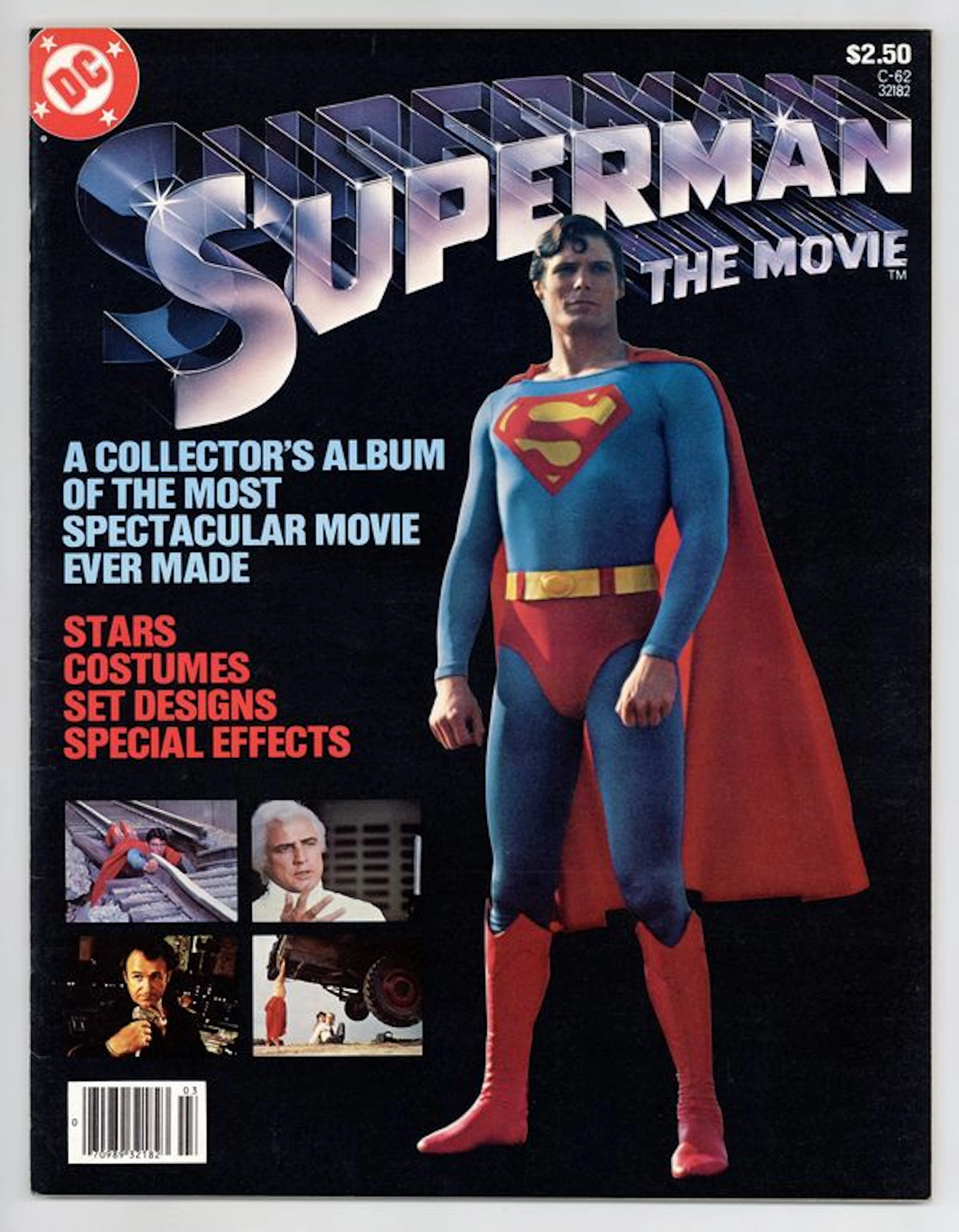 Superman The Movie (1979) DC Treasury Edition C-62 VF- 7.5