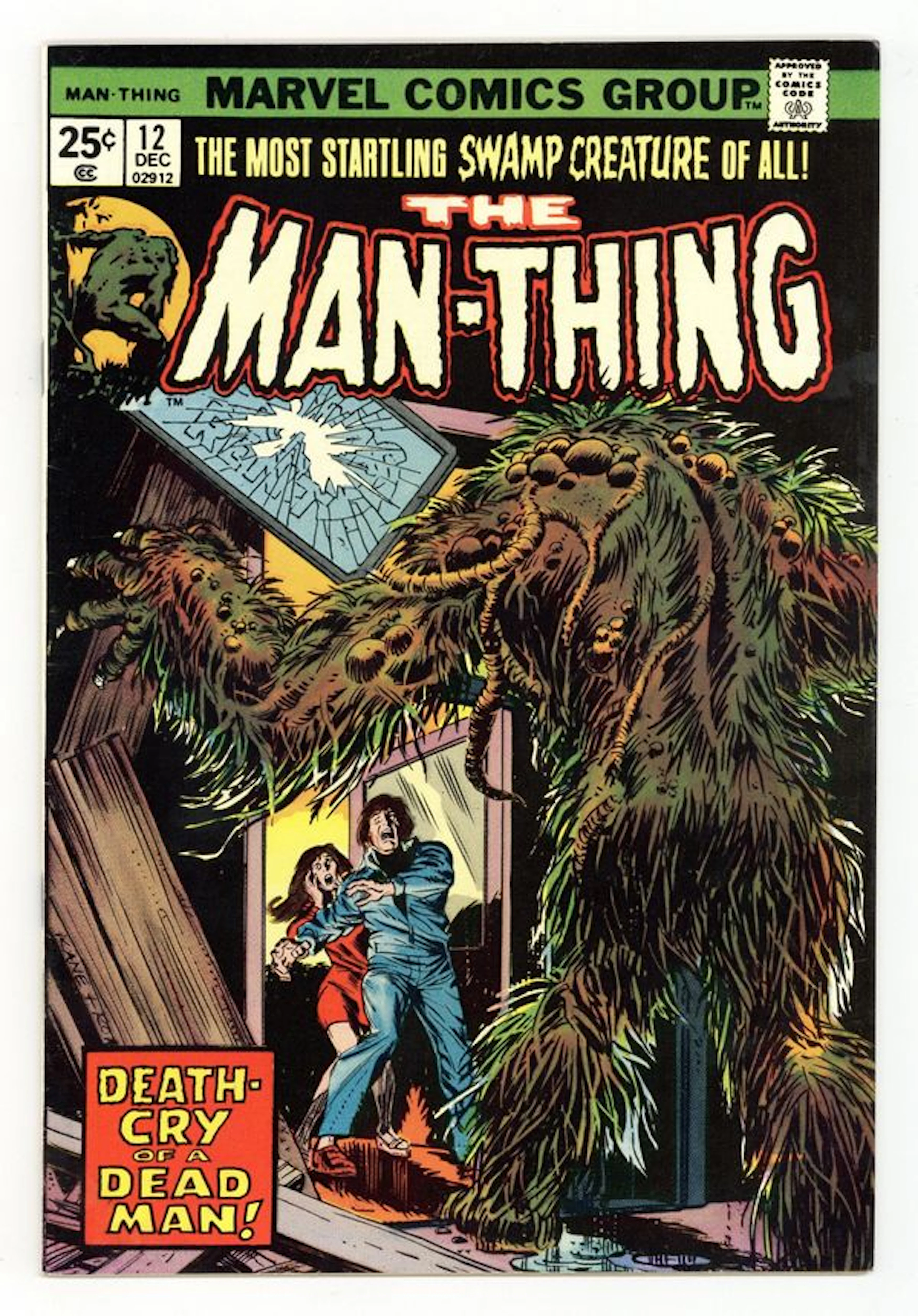Man-Thing (1974 1st Series) 12 VF- 7.5
