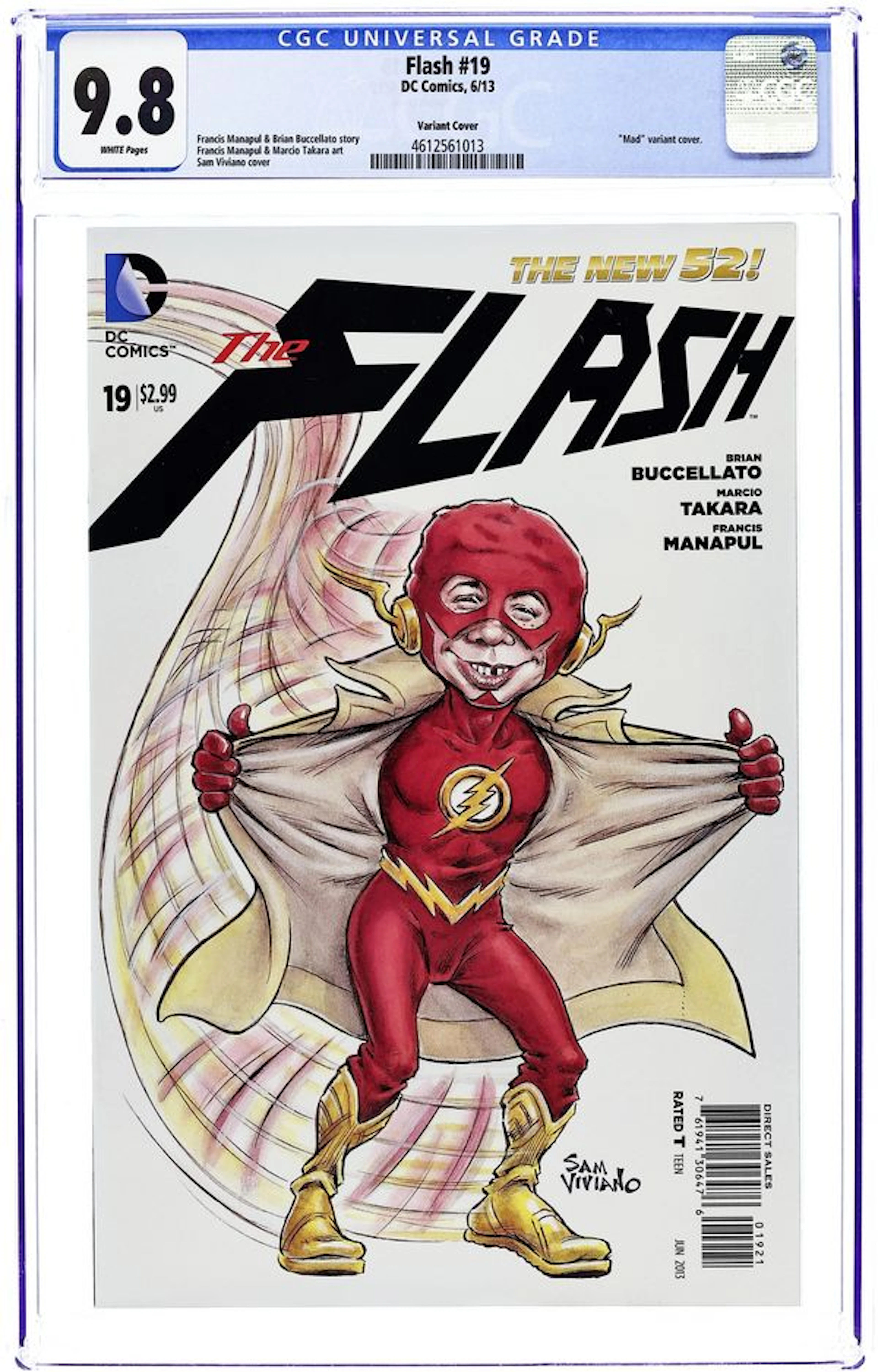Flash (2011 4th Series) 19B CGC 9.8