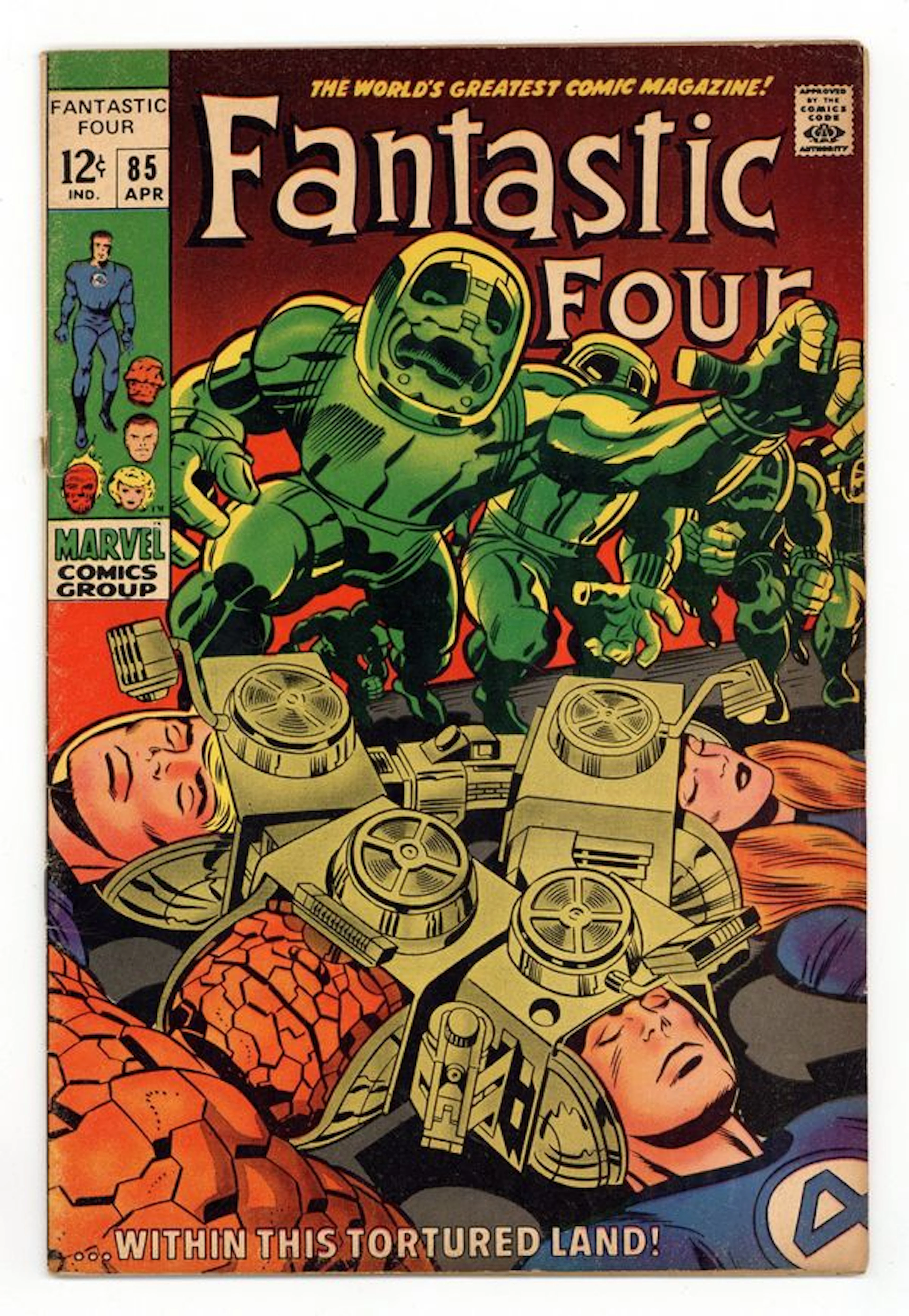 Fantastic Four (1961 1st Series) 85 VG- 3.5