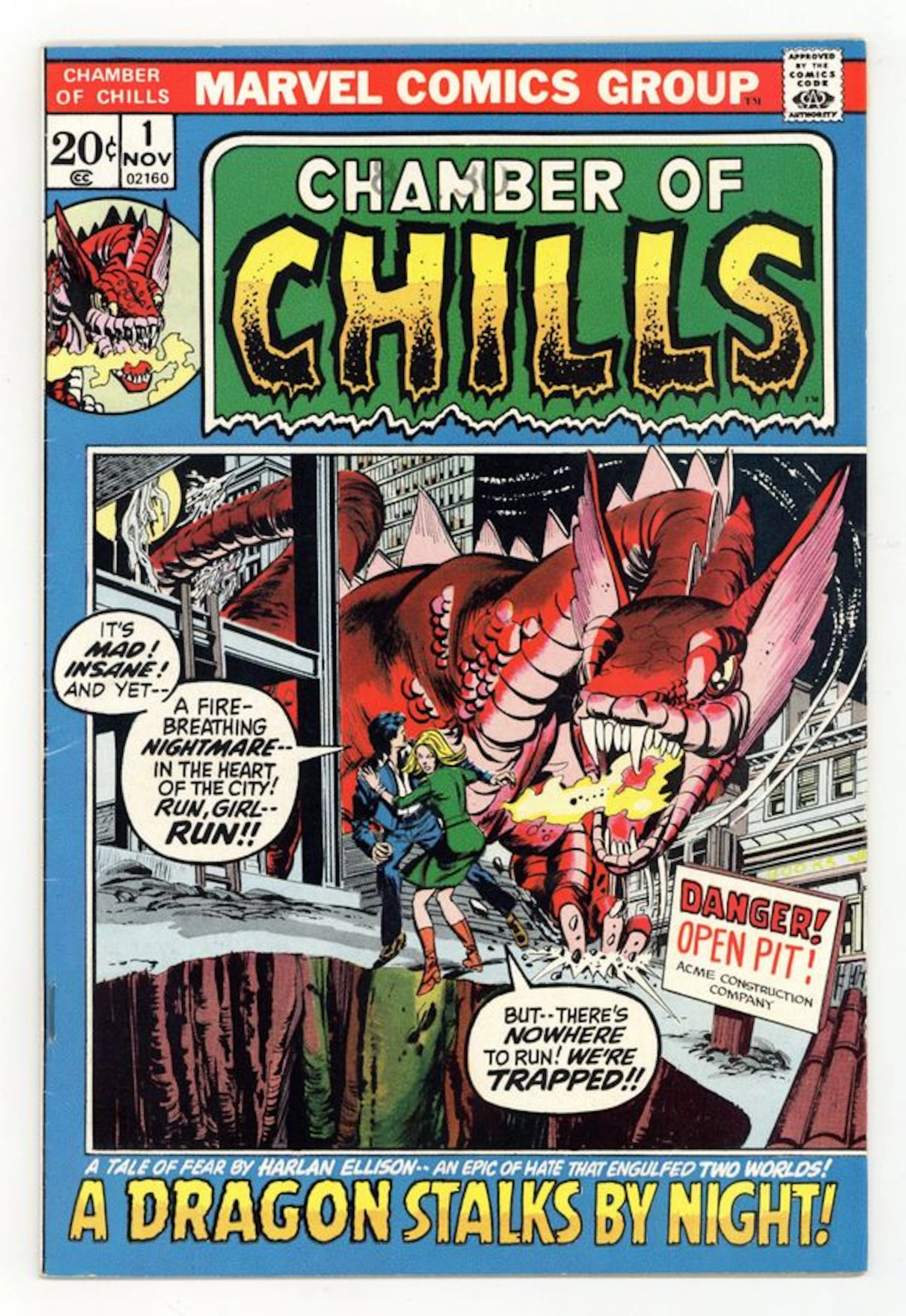 Chamber of Chills (1972 Marvel) 1 VG/FN 5.0