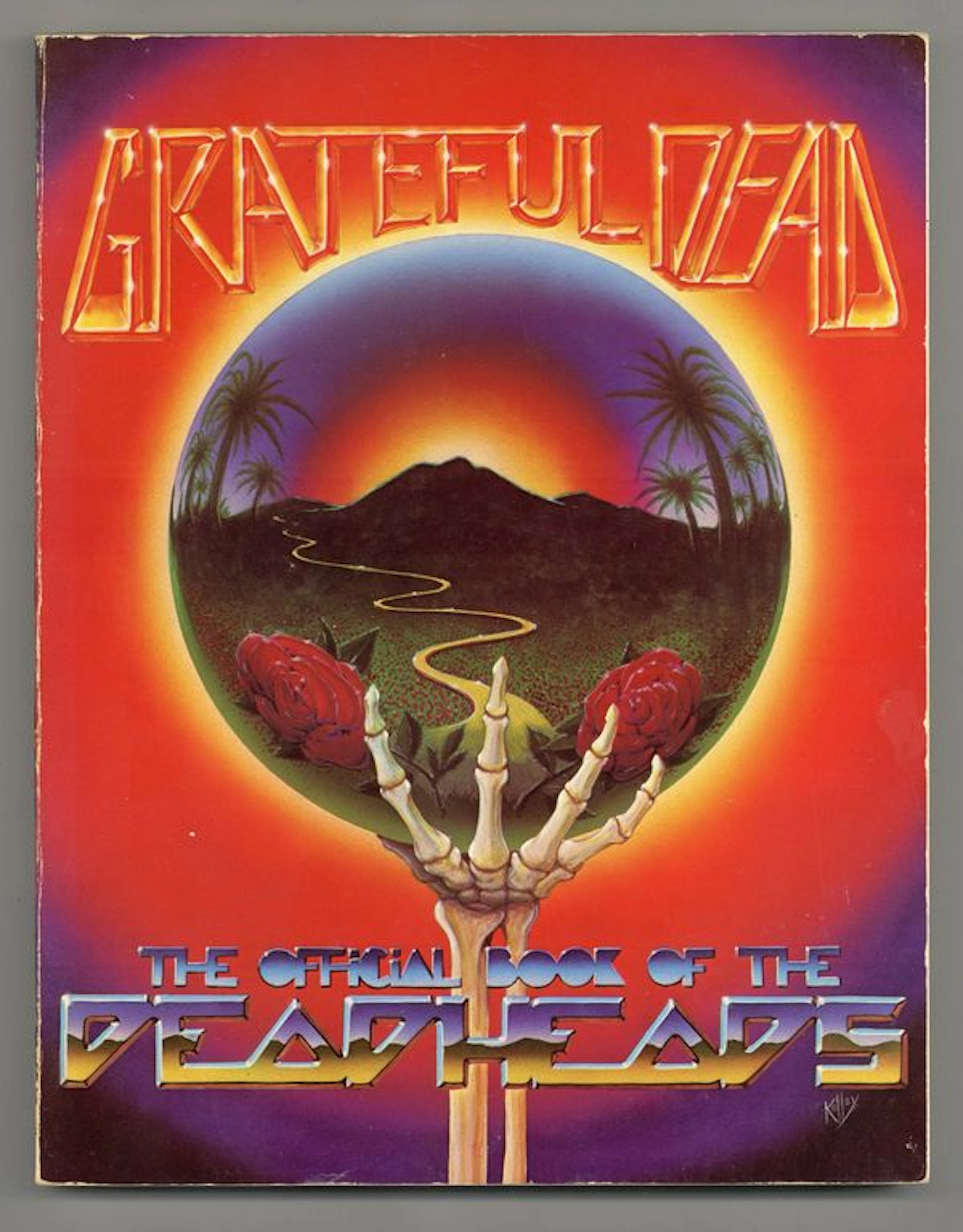Grateful Dead The Official Book of the Deadheads (1983 Quill) 1-REP FN 6.0