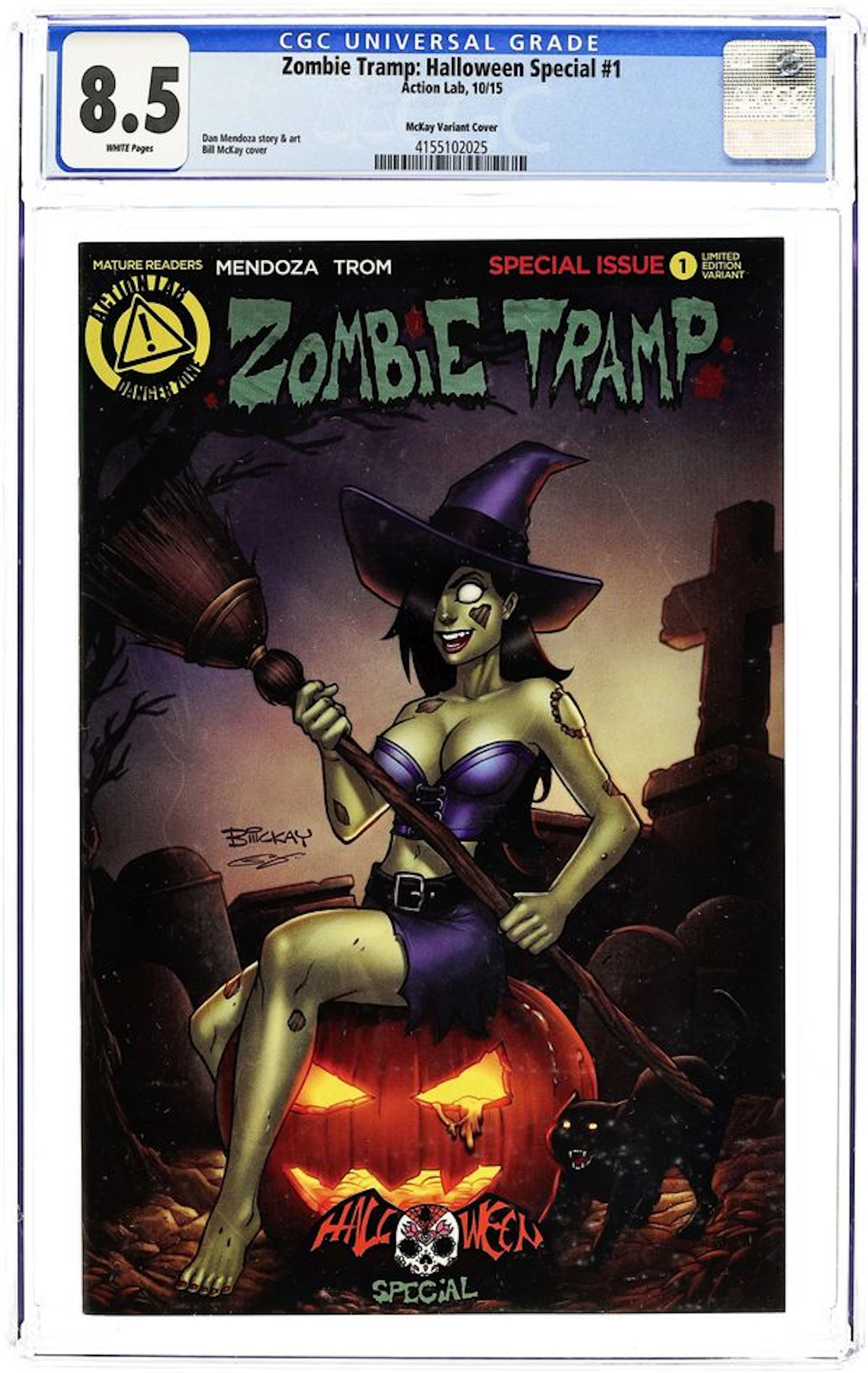 Zombie Tramp Halloween Special (2015) 1D CGC 8.5