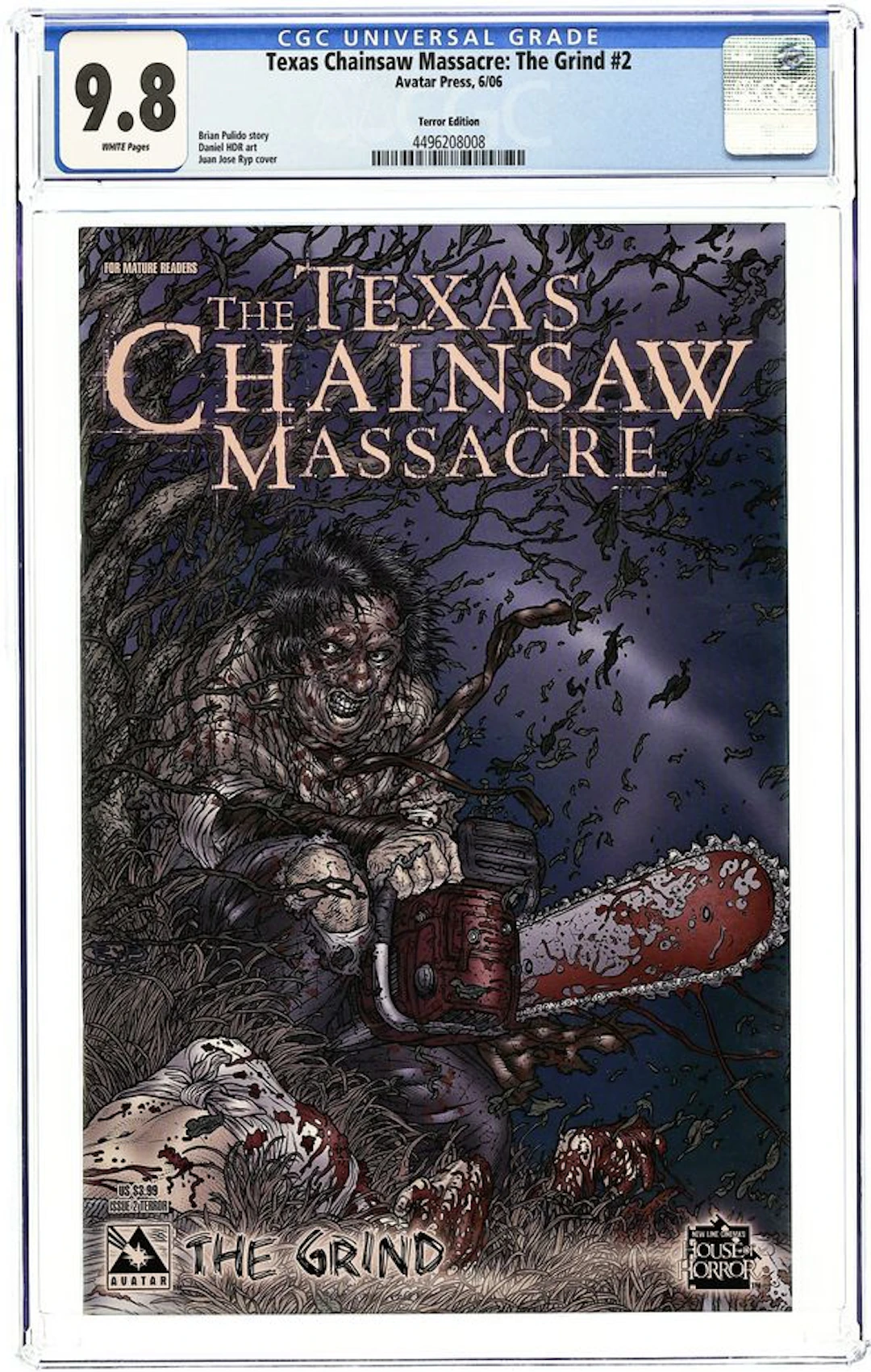 Texas Chainsaw Massacre Grind (2006) 2C CGC 9.8