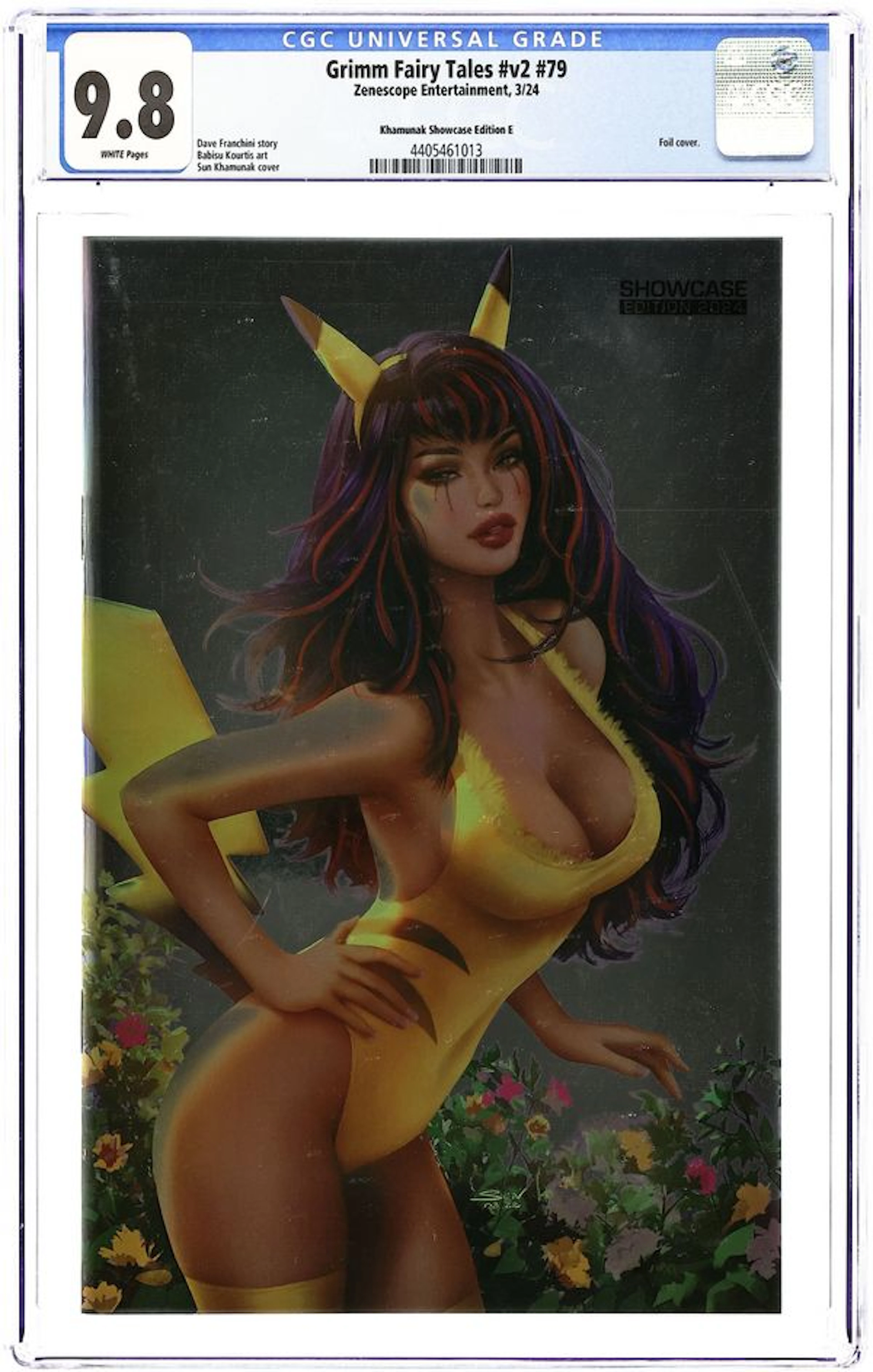 Grimm Fairy Tales (2016 2nd Series) 79SHOWCASE.KHAMUNAKI.E.FOIL CGC 9.8