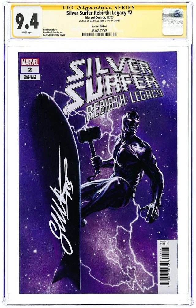 Silver Surfer Rebirth Legacy (2023 Marvel) 2B CGC 9.4 SS Dell'Otto