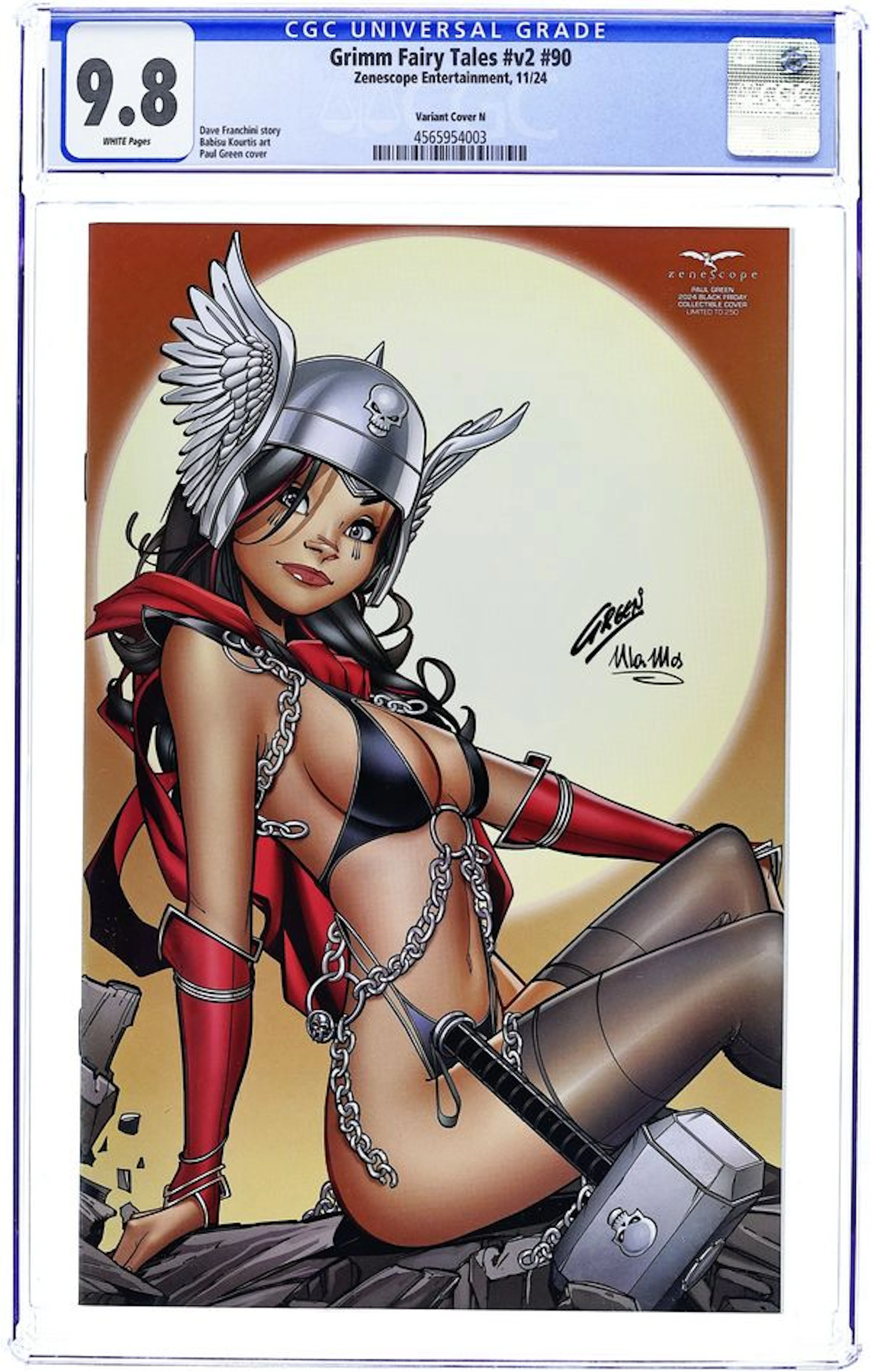Grimm Fairy Tales (2016 2nd Series) 90N CGC 9.8