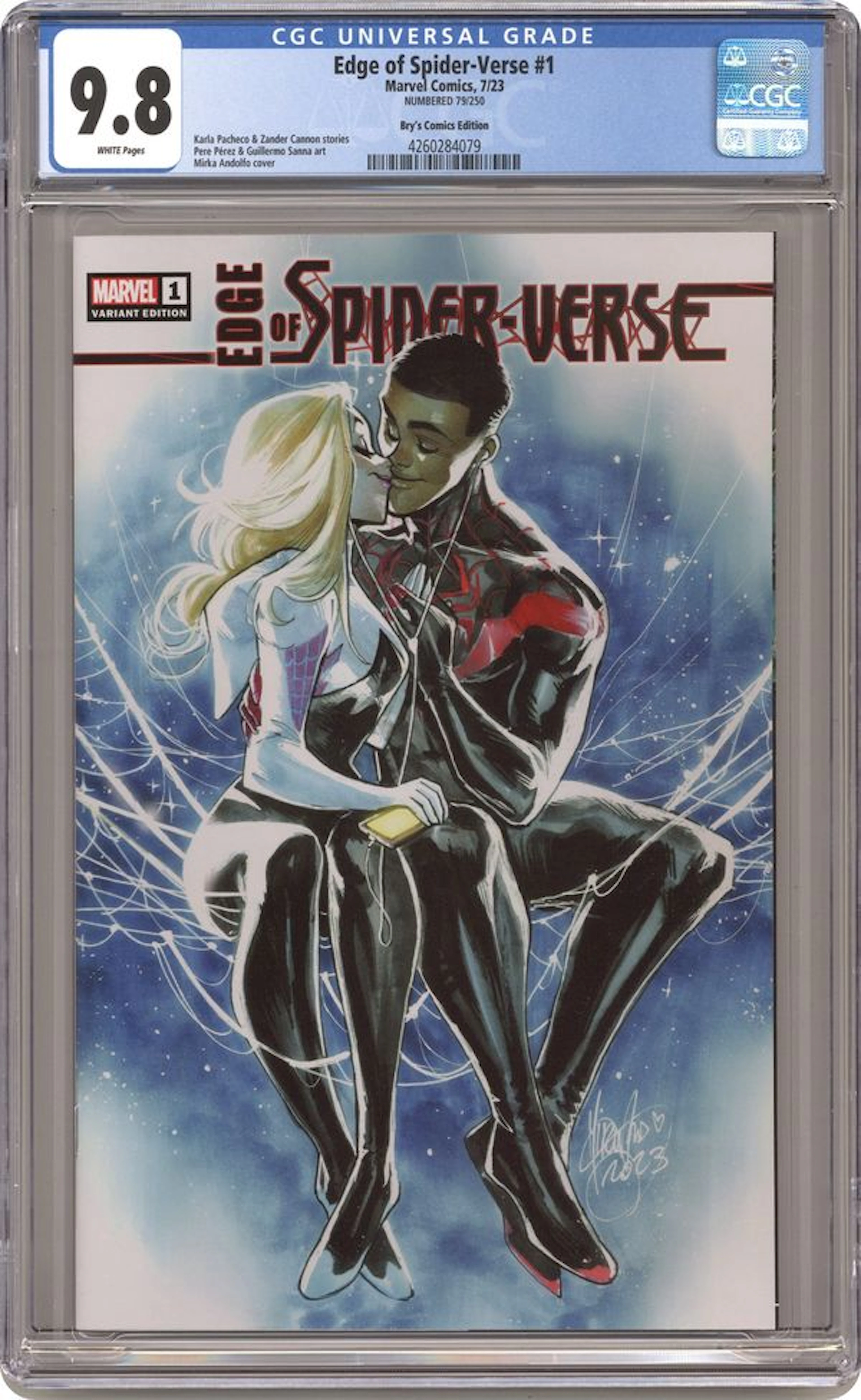 Edge of Spider-Verse (2023 Marvel) 1BRYS.A CGC 9.8