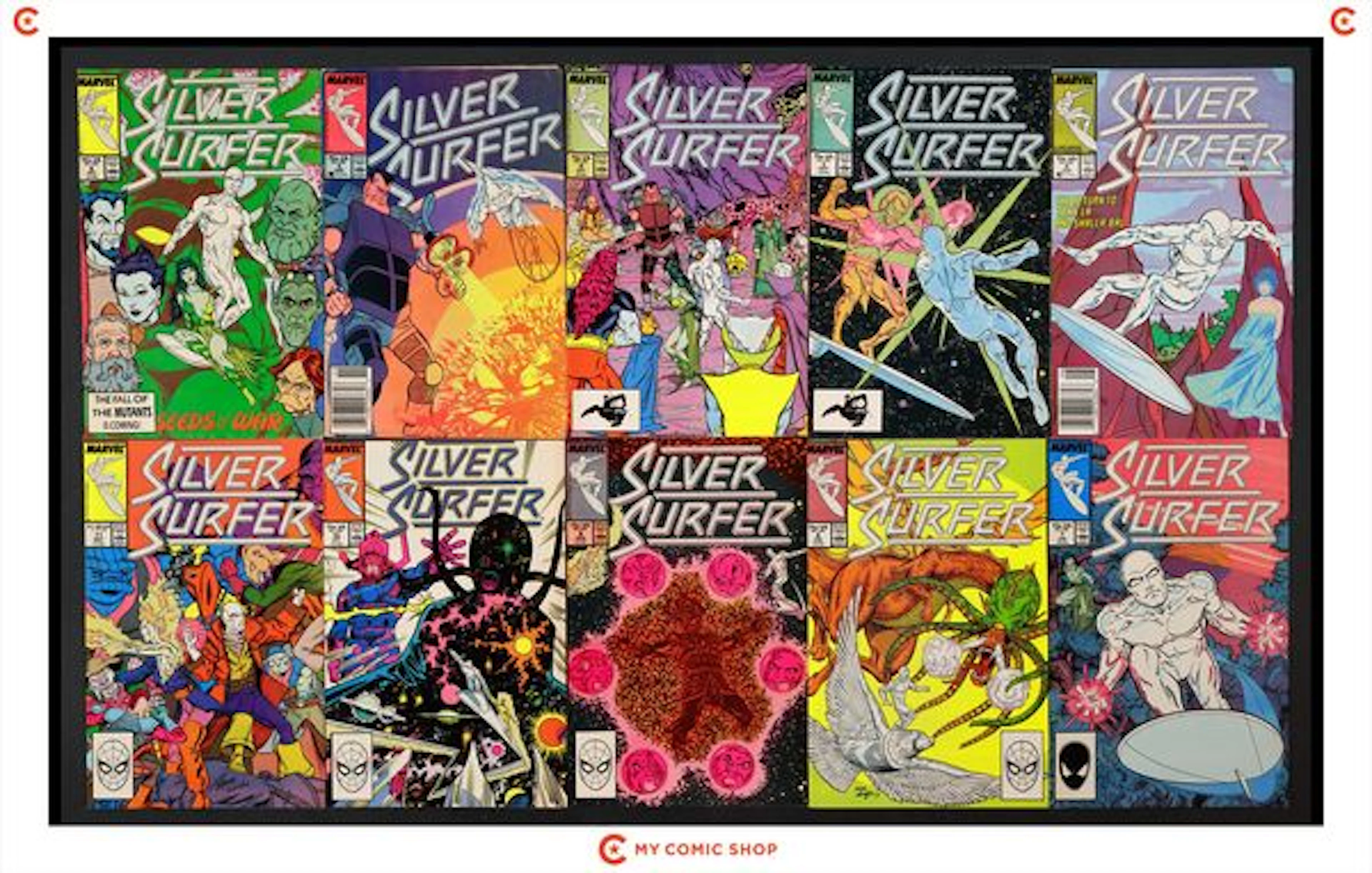 Silver Surfer Lot of 14