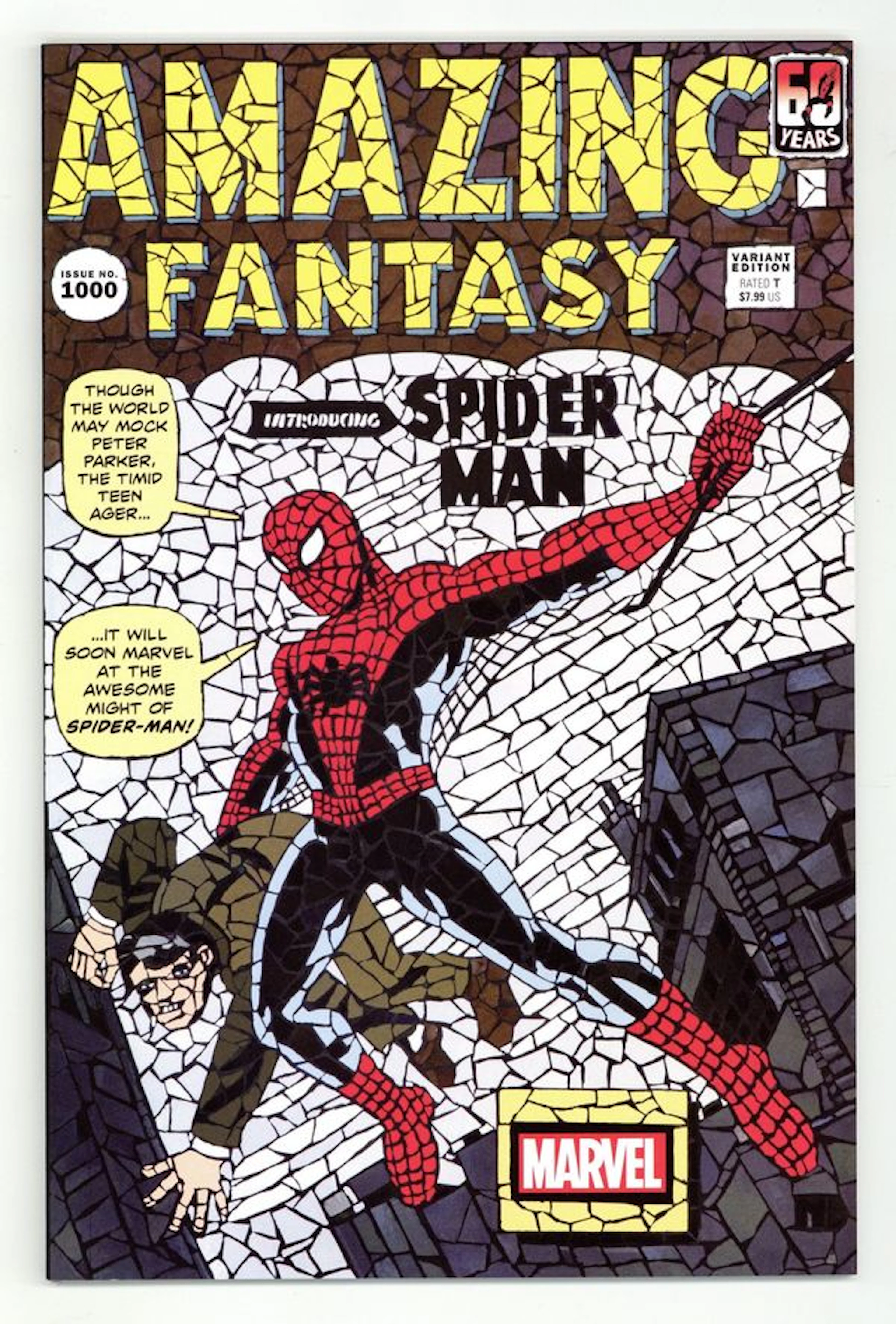 Amazing Fantasy (2022 Marvel) 1000SHATTERED NM- 9.2