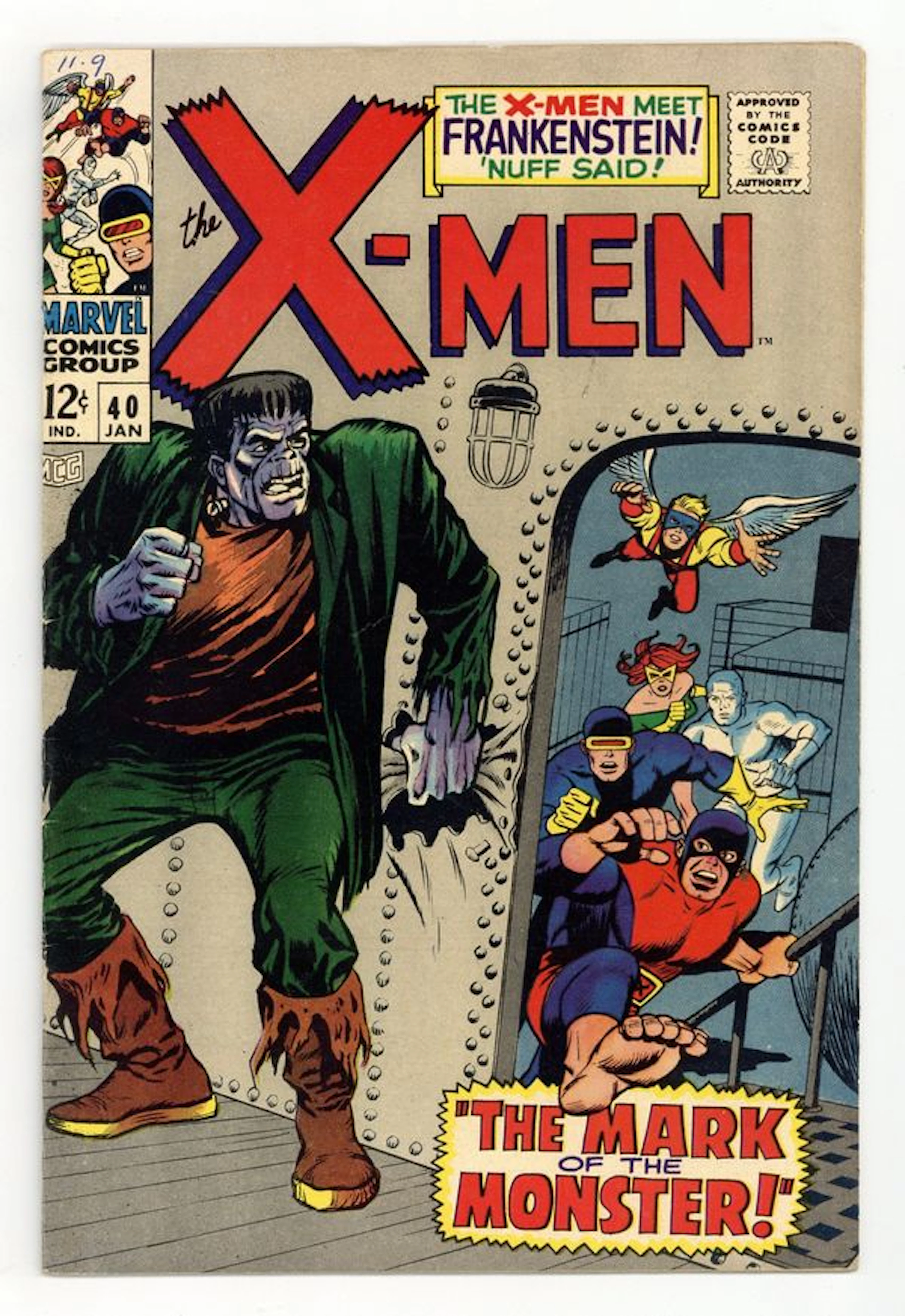 Uncanny X-Men (1963 1st Series) 40 VG/FN 5.0
