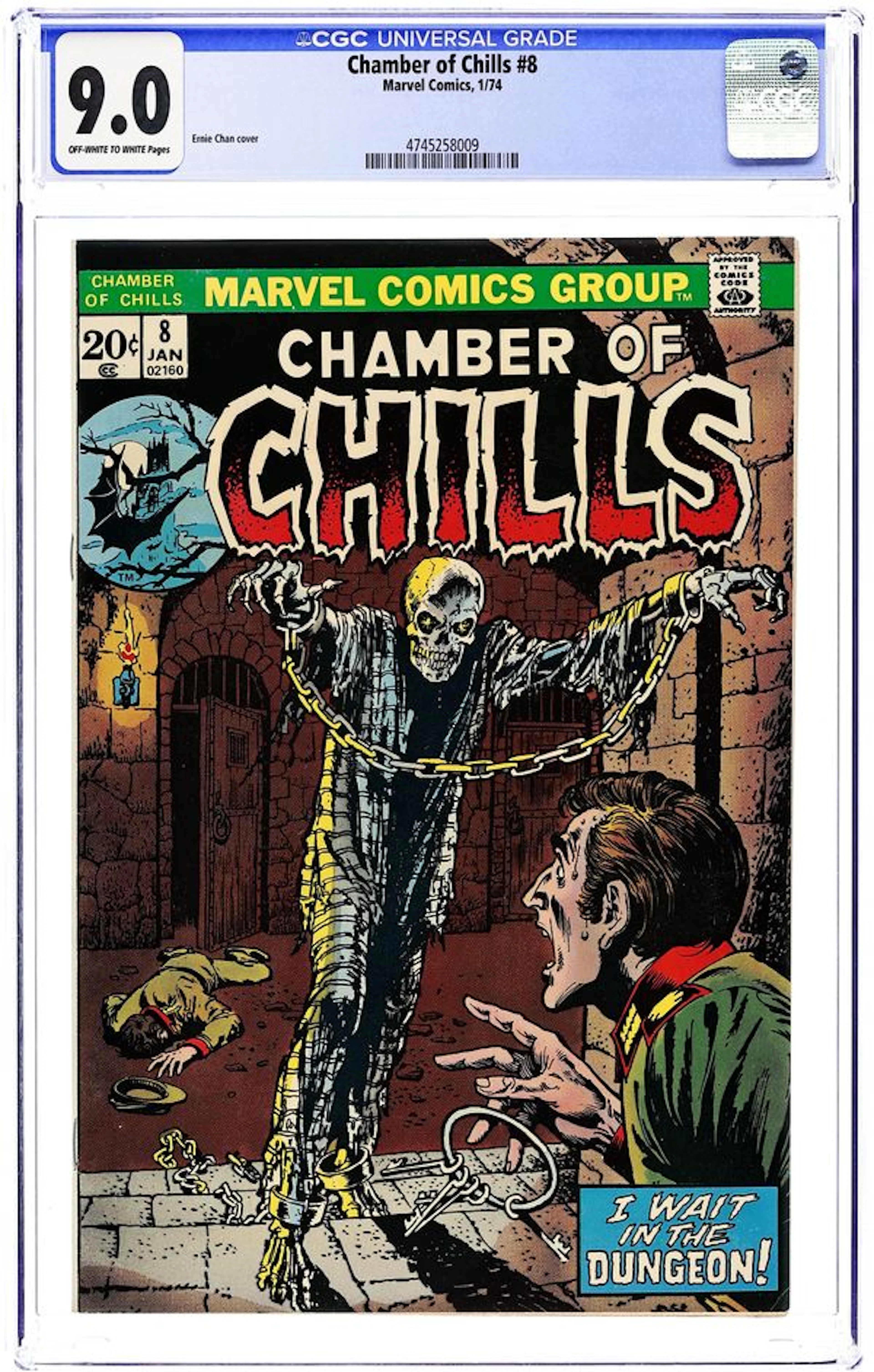 Chamber of Chills (1972 Marvel) 8 CGC 9.0