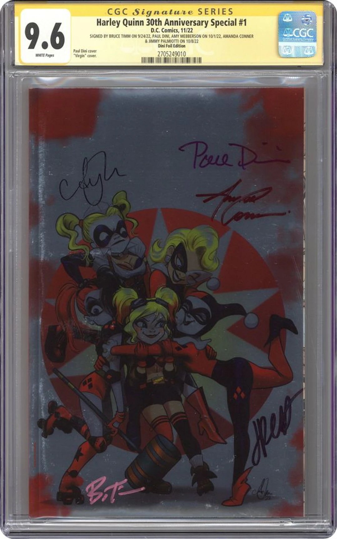 Harley Quinn 30th Anniversary Special (2022 DC) 1DINI.C CGC 9.6 SS