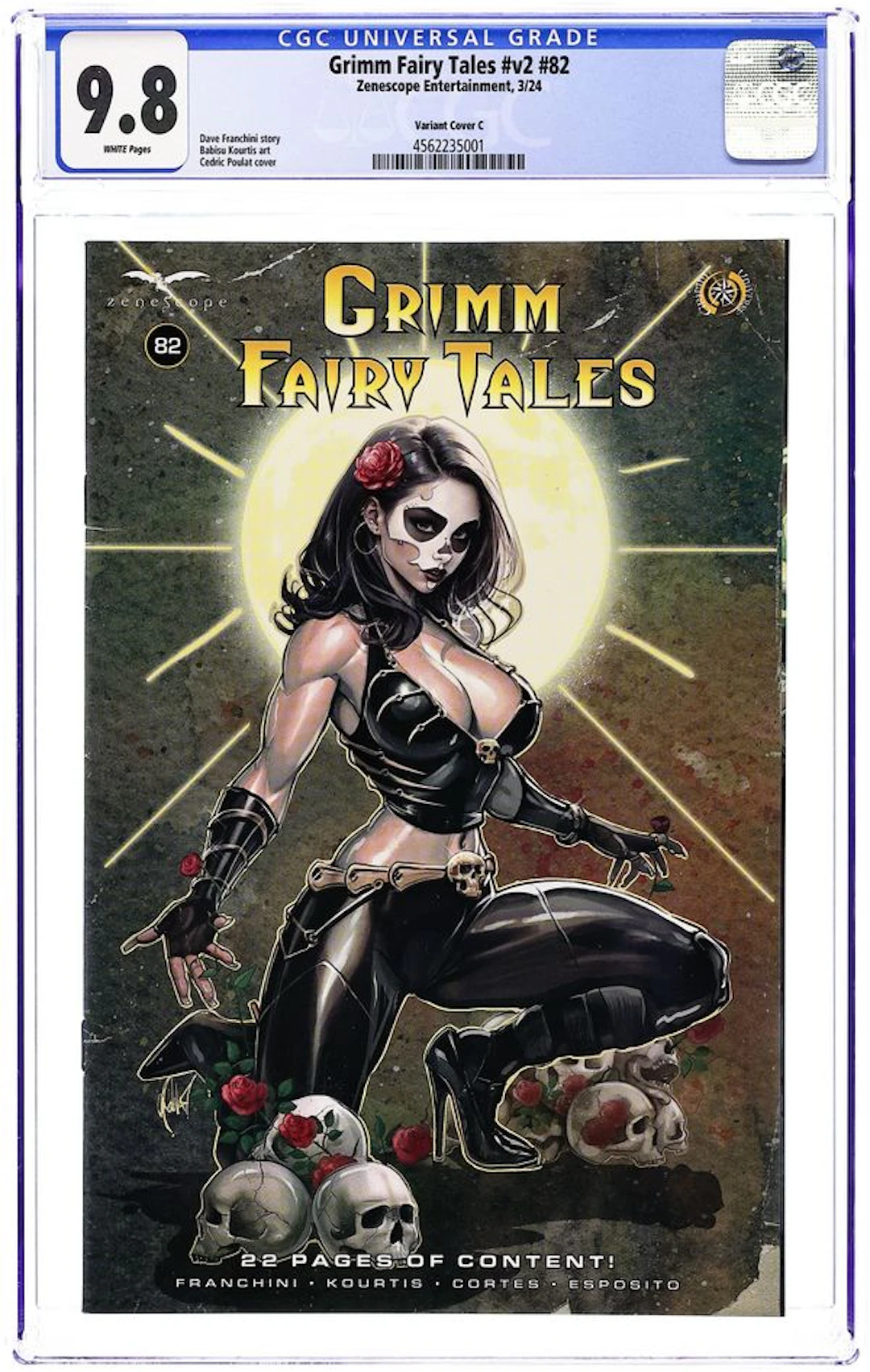 Grimm Fairy Tales (2016 2nd Series) 82C CGC 9.8