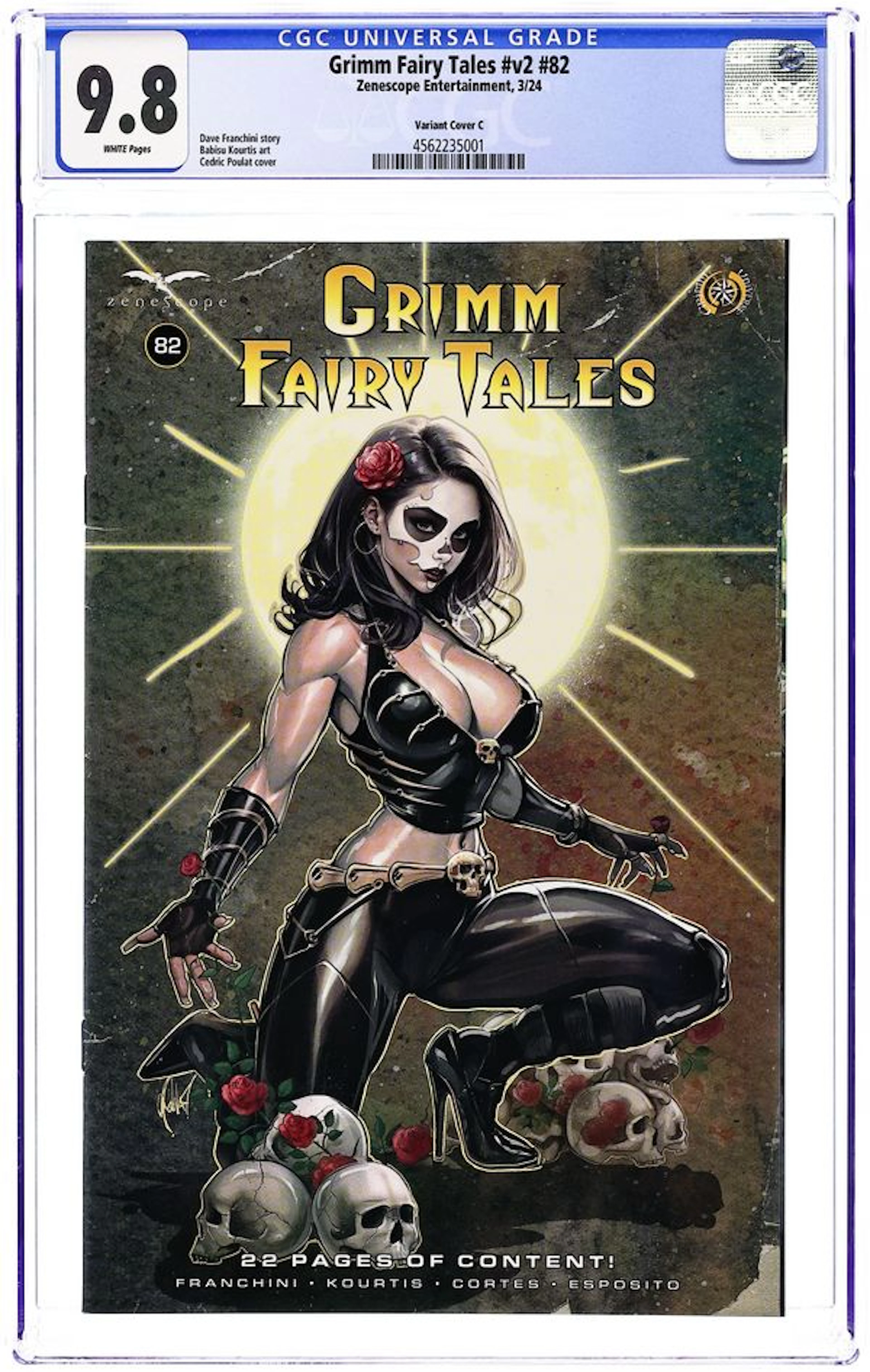 Grimm Fairy Tales (2016 2nd Series) 82C CGC 9.8