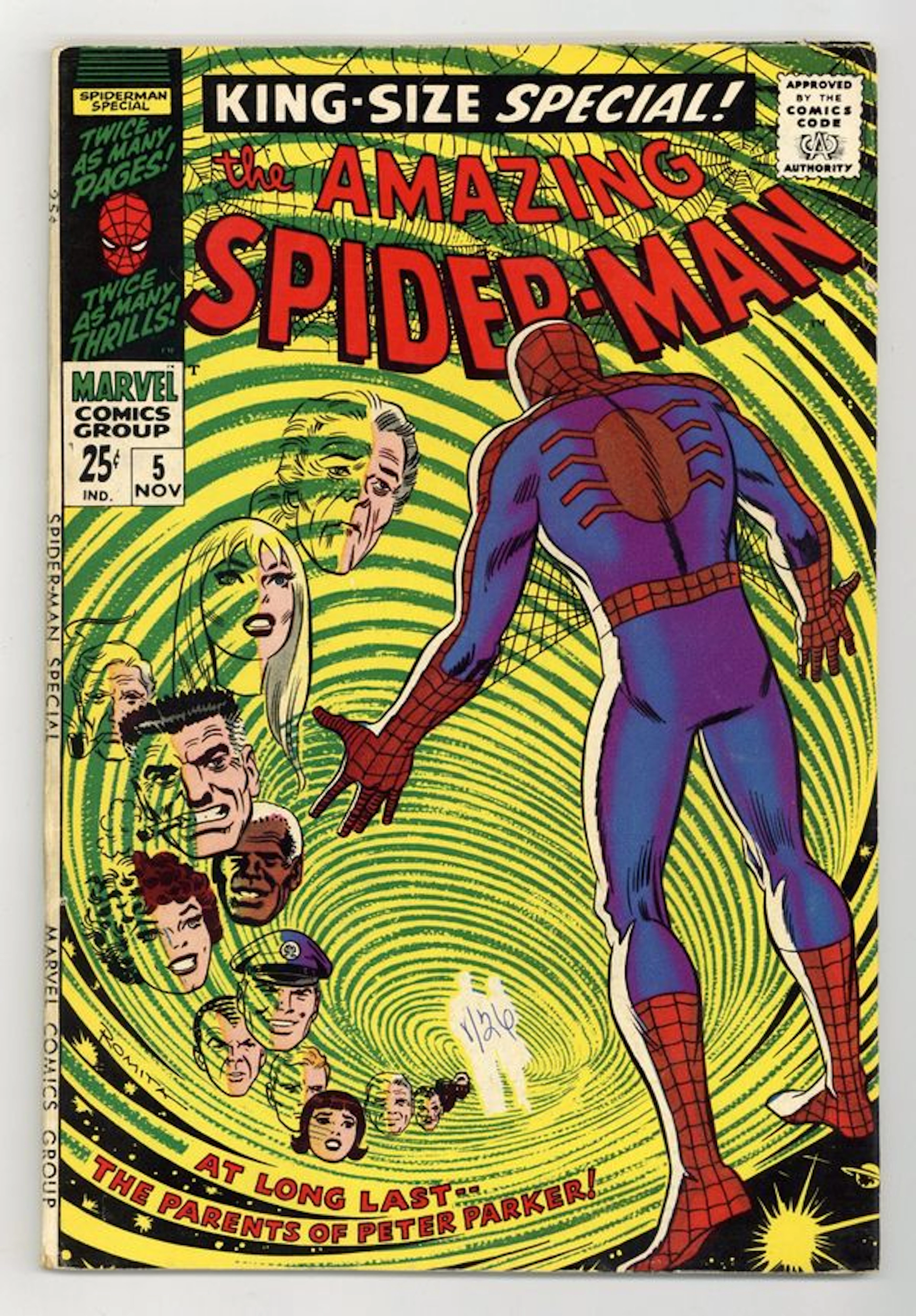 Amazing Spider-Man (1963 1st Series) Annual 5 VG/FN 5.0