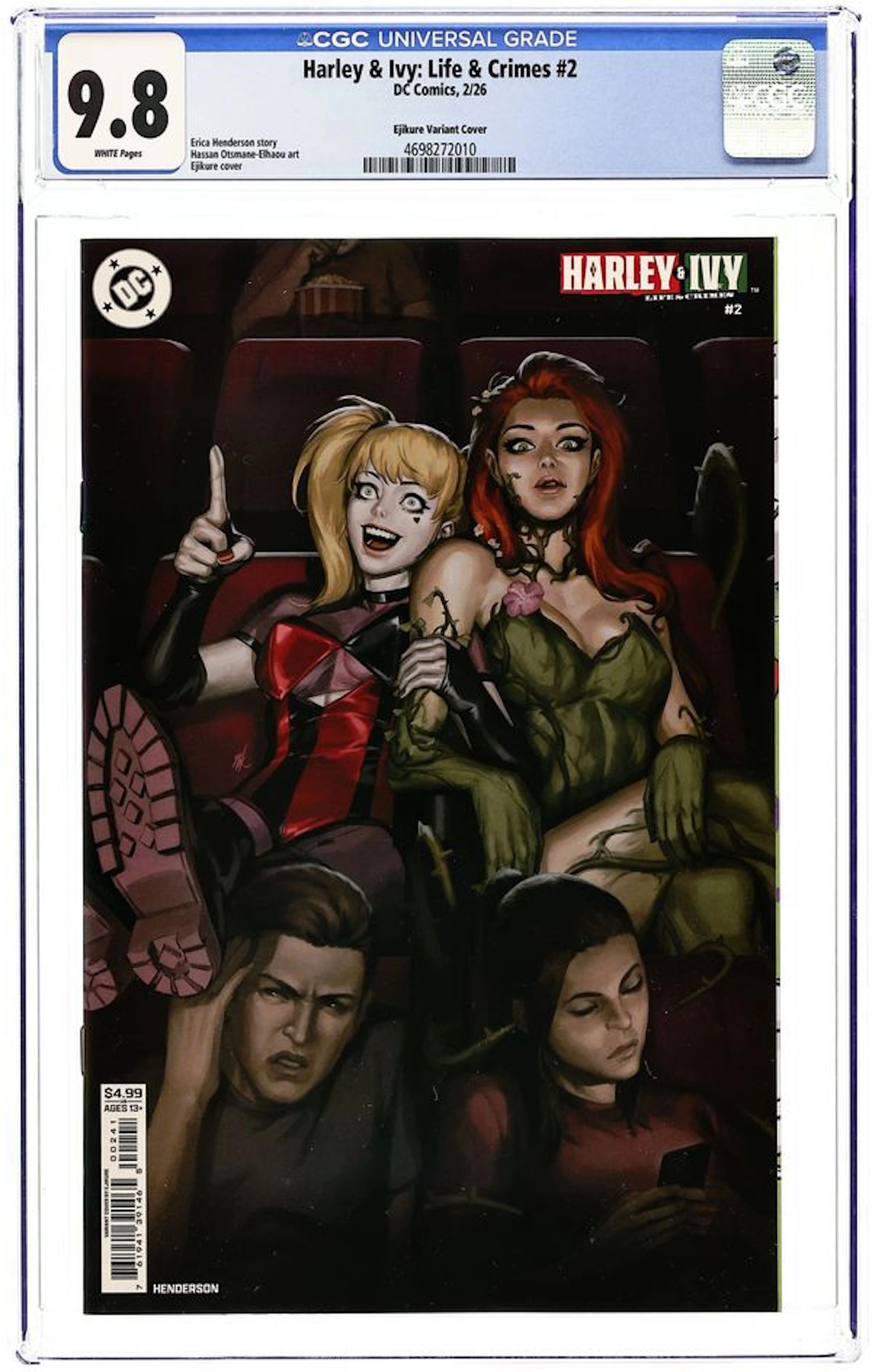 Harley and Ivy Life and Crimes (2026 DC) 2D CGC 9.8