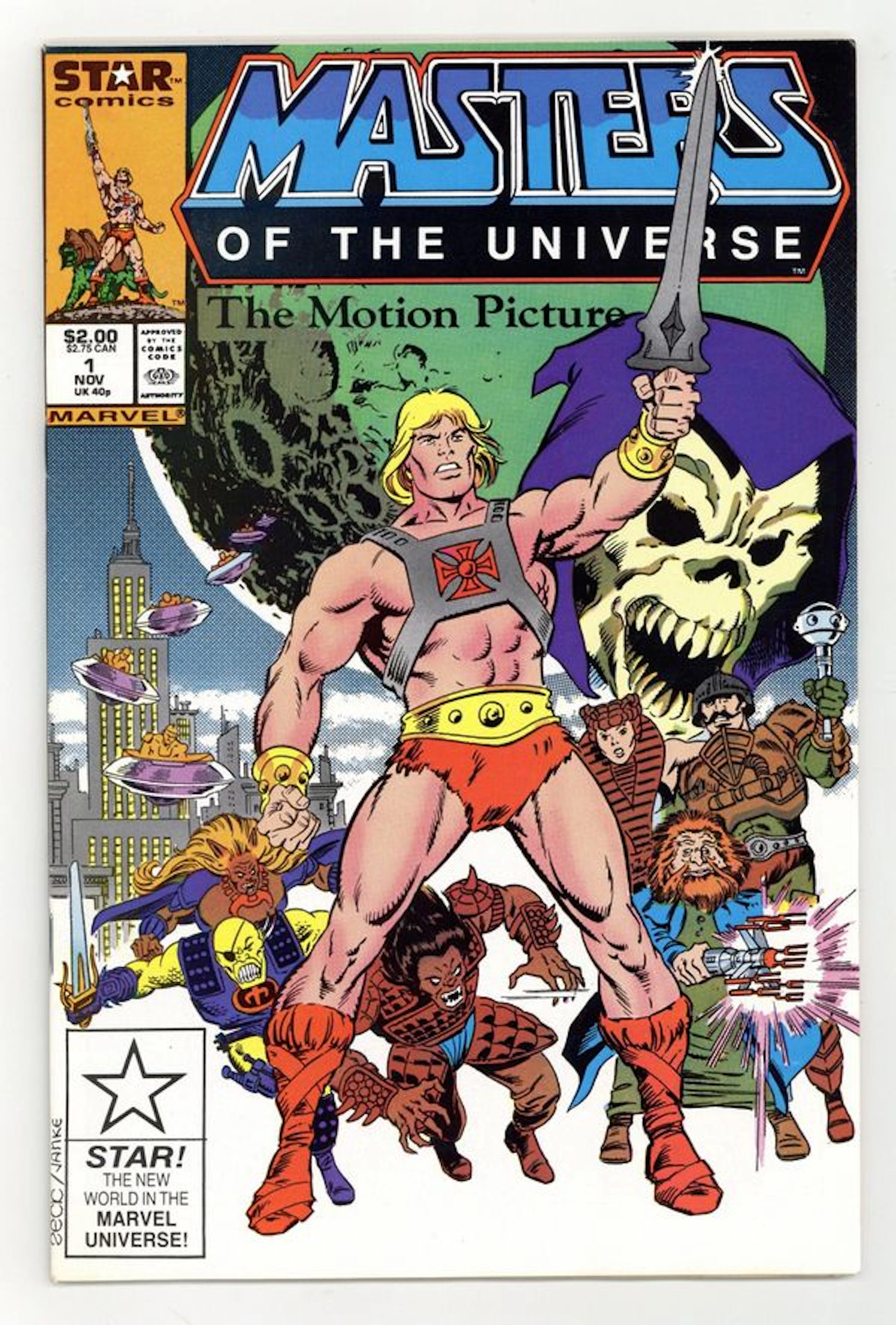 Masters of the Universe The Motion Picture (1987) 1D FN/VF 7.0