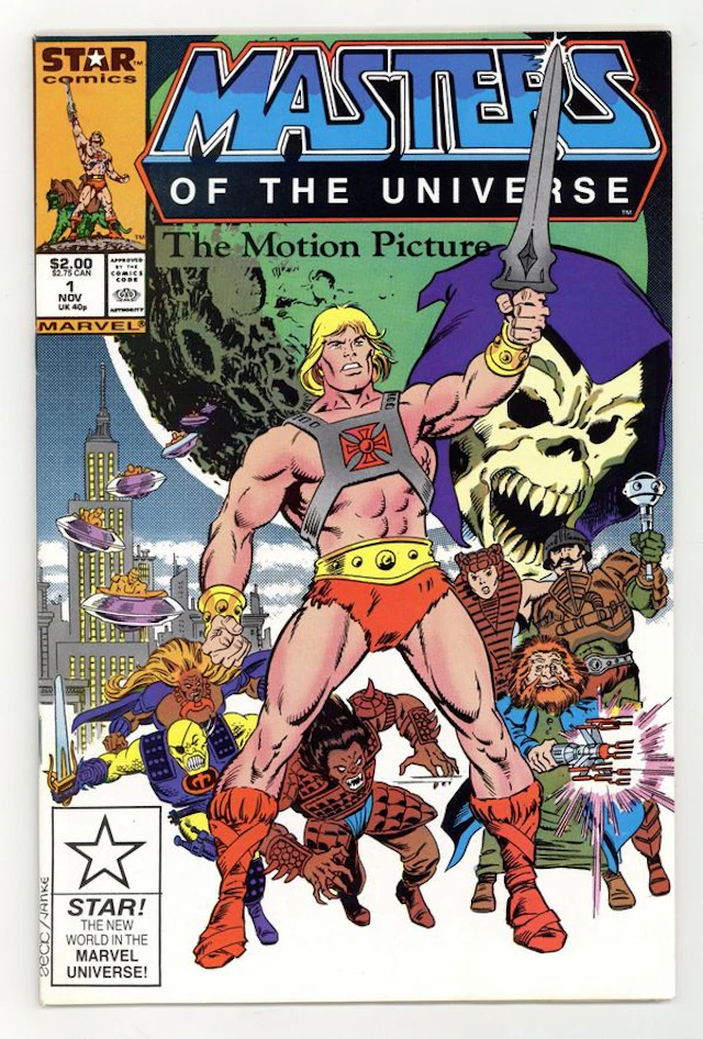Masters of the Universe The Motion Picture (1987) 1D FN/VF 7.0