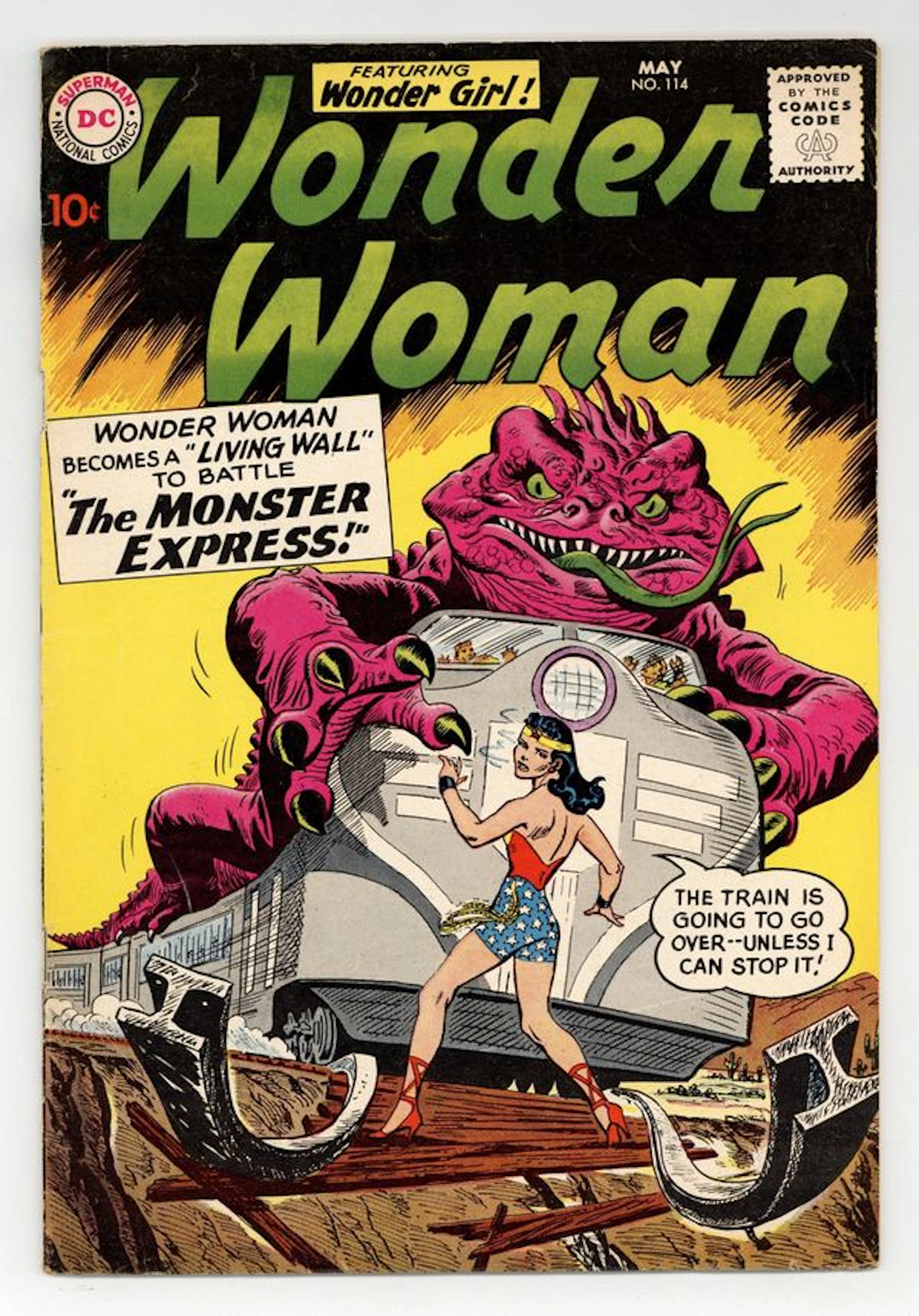 Wonder Woman (1942 1st Series DC) 114 VG+ 4.5