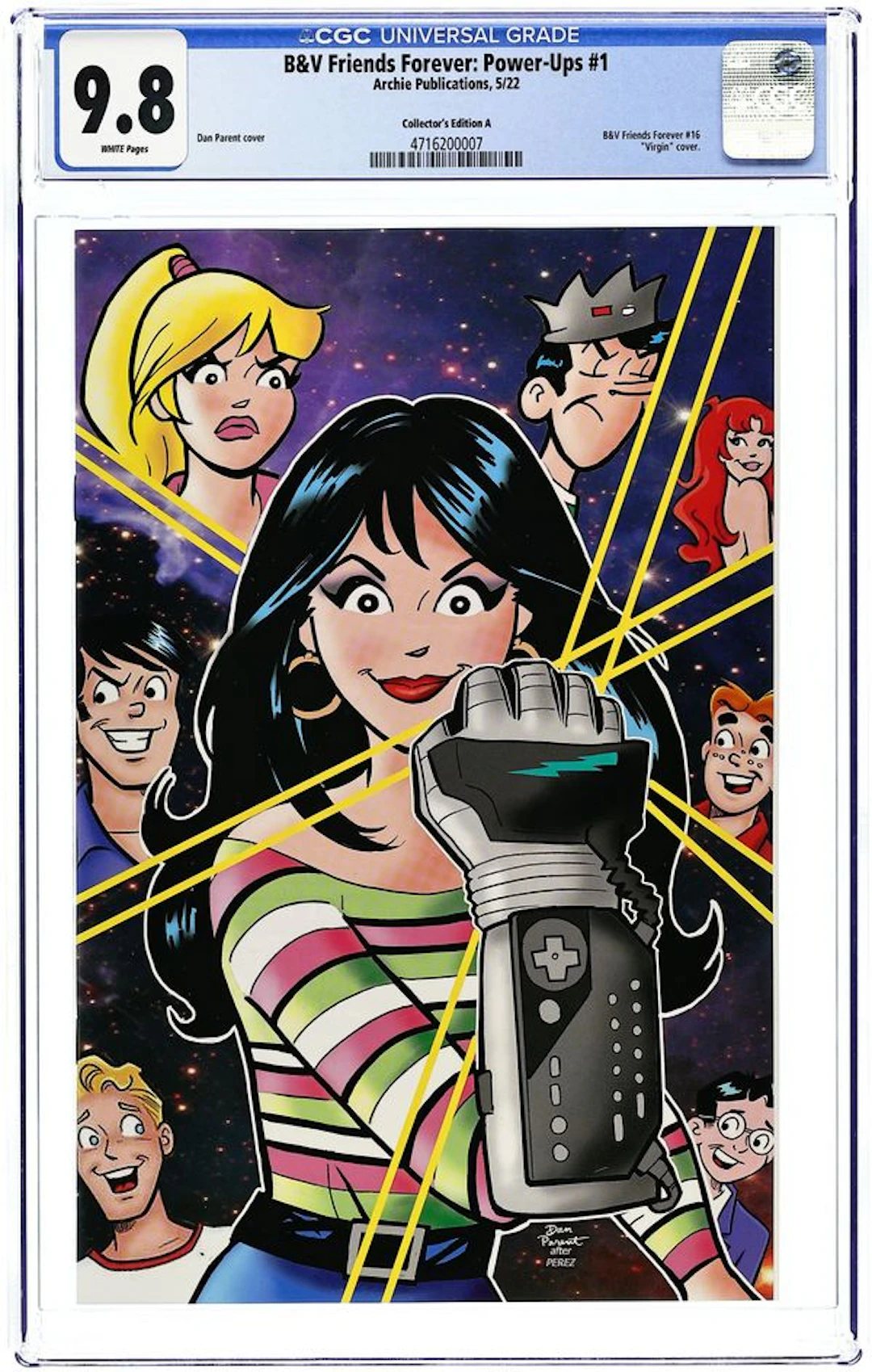 Betty and Veronica Friends Forever Power Ups (2022 Archie) 1COLLECTOR.A CGC 9.8