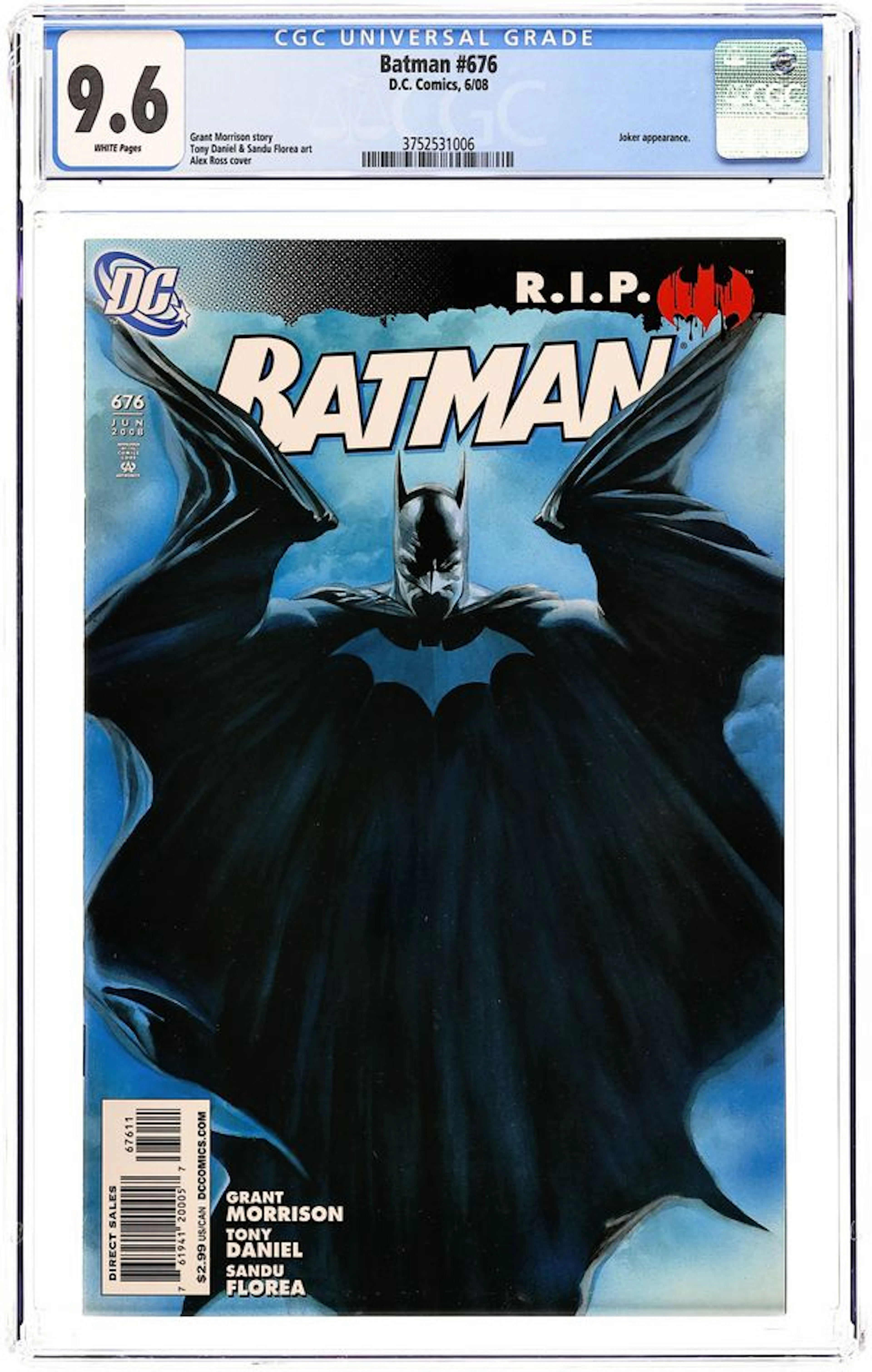 Batman (1940) 676A CGC 9.6
