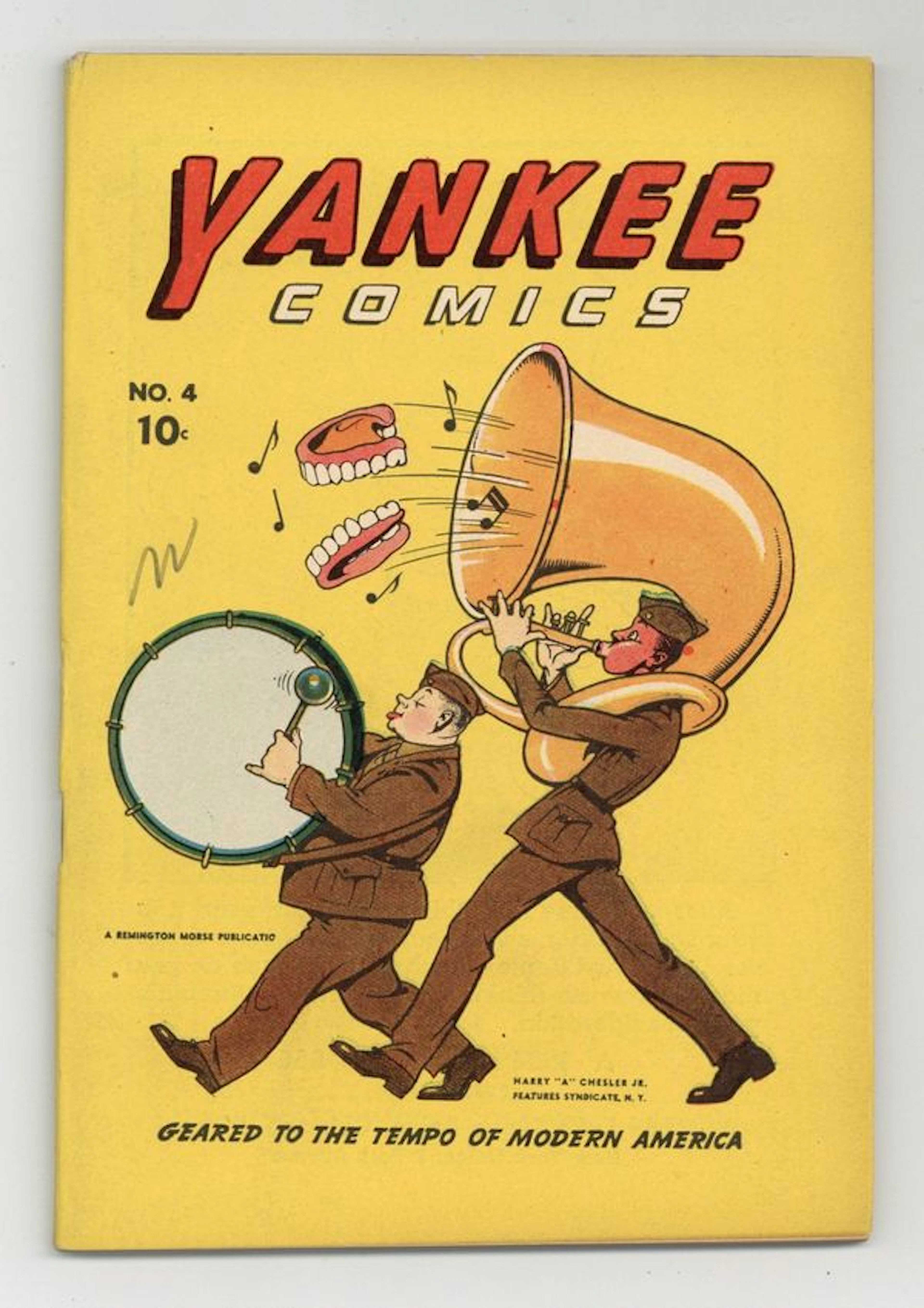 Yankee Comics (1943 Remington Morse/Hamilton Ross/Wm. H. Wise & Co.) 4 FN+ 6.5