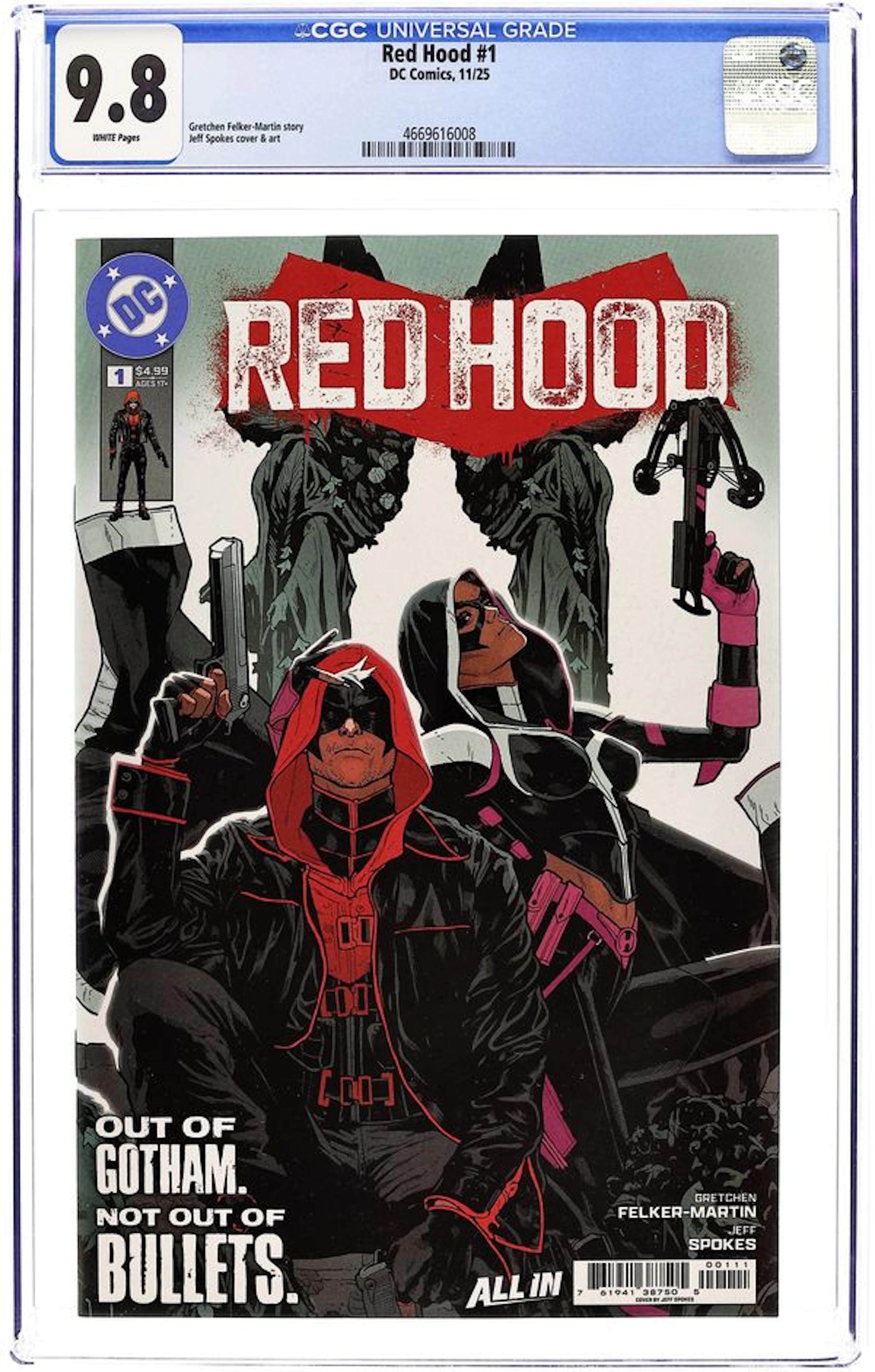 Red Hood (2025 DC) 1A CGC 9.8