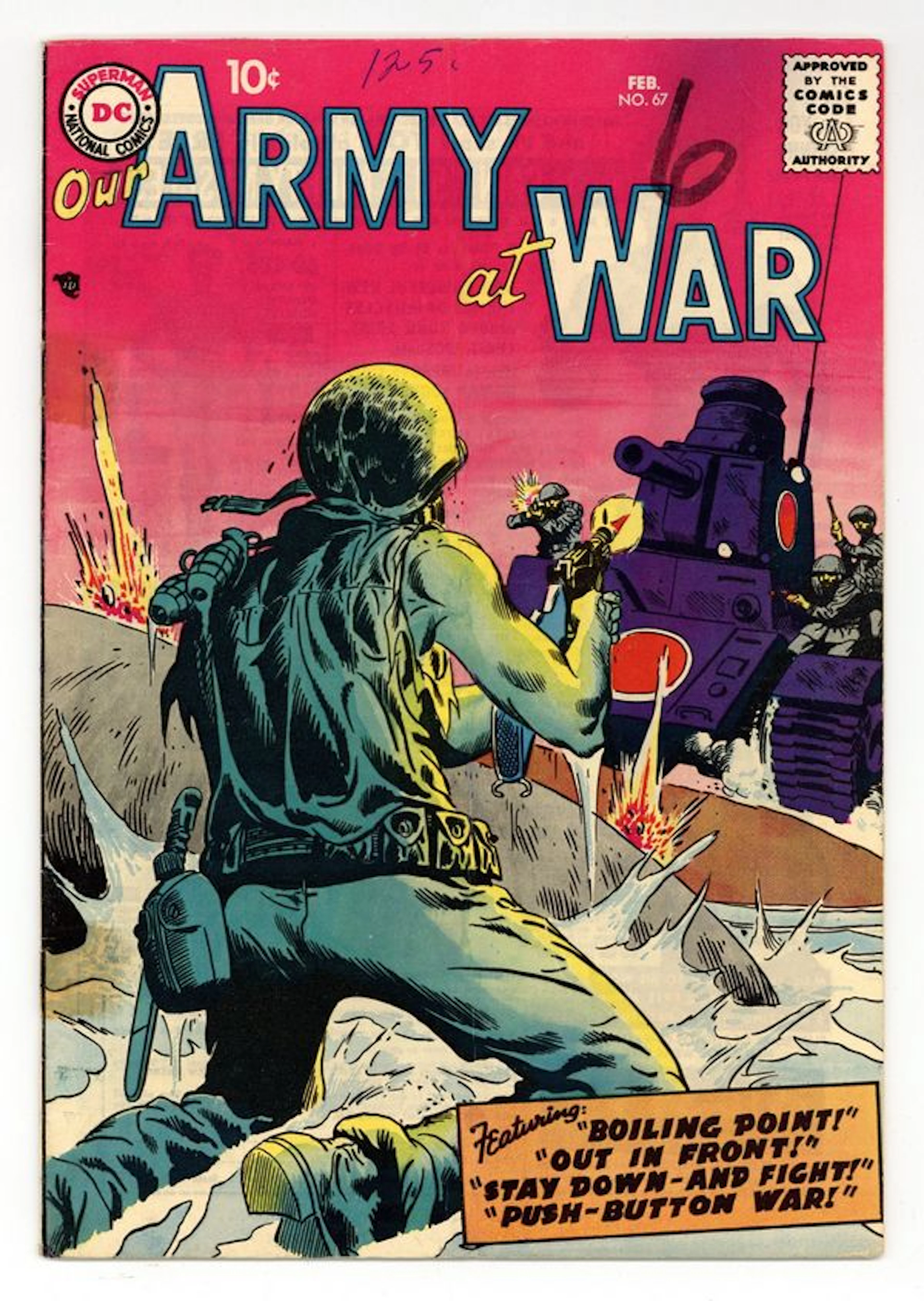 Our Army at War (1952) 67 GD/VG 3.0 (R)