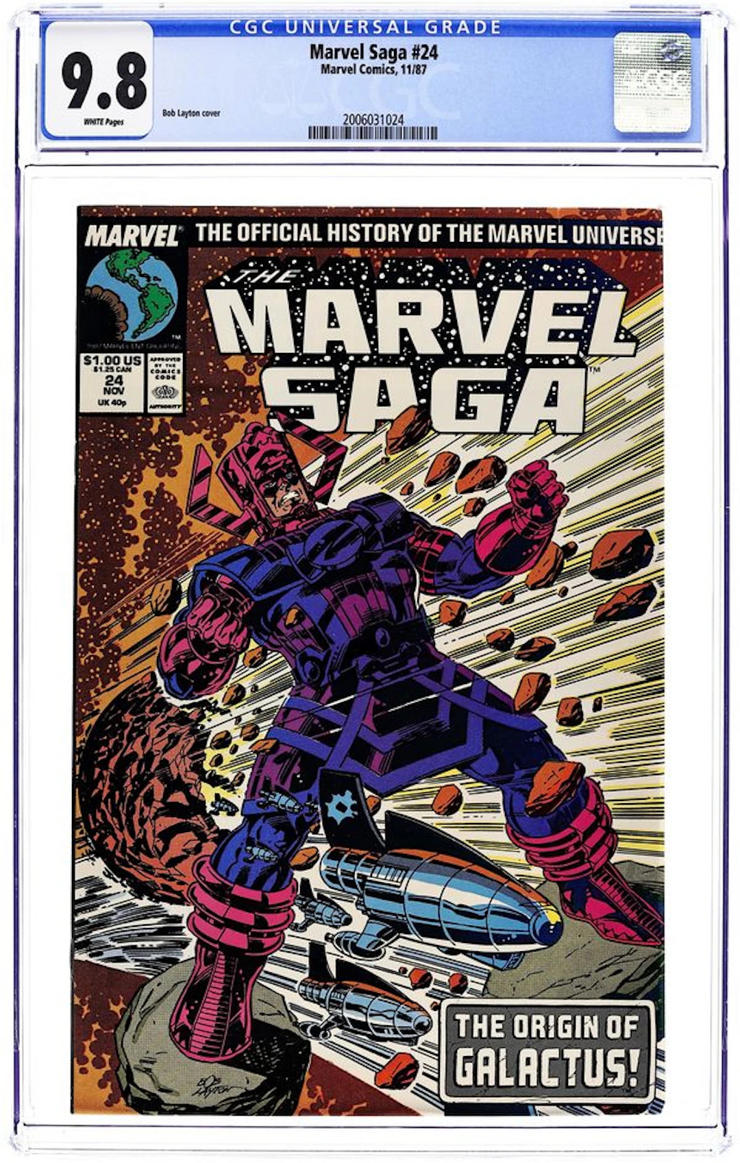 Marvel Saga (1985) 24 CGC 9.8