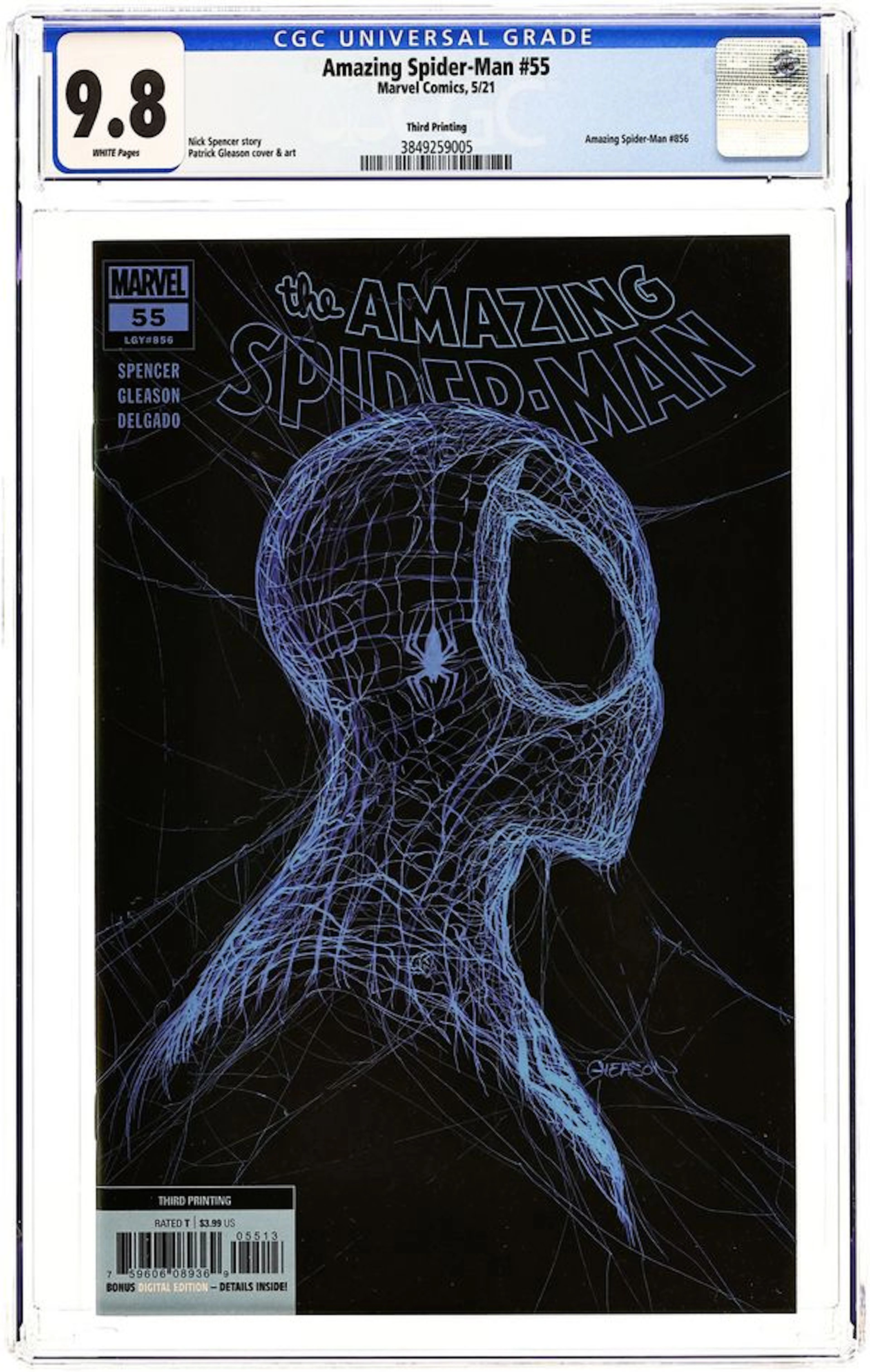Amazing Spider-Man (2018 6th Series) 55REP.3RD.A CGC 9.8