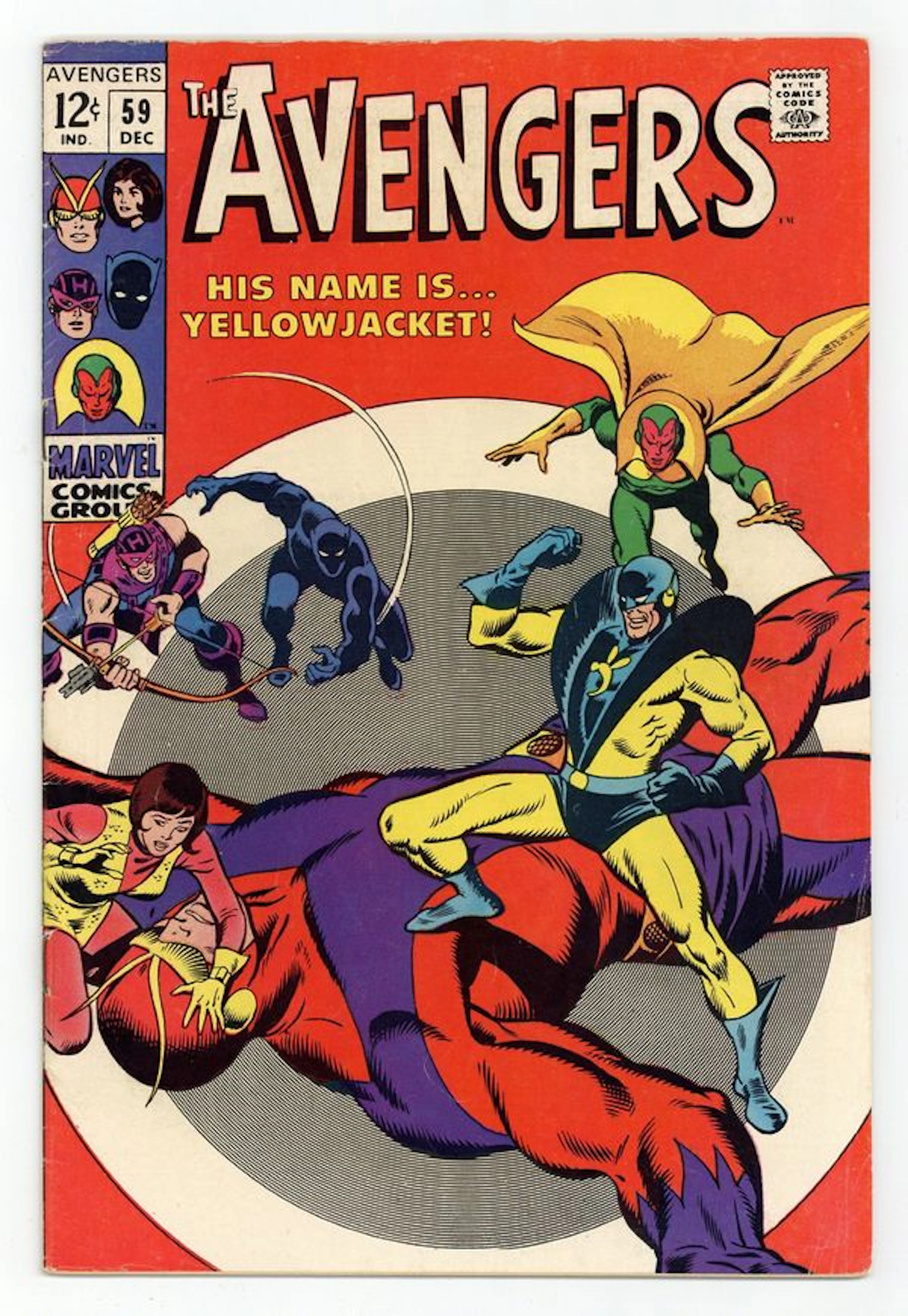 Avengers (1963 1st Series) 59 VG+ 4.5