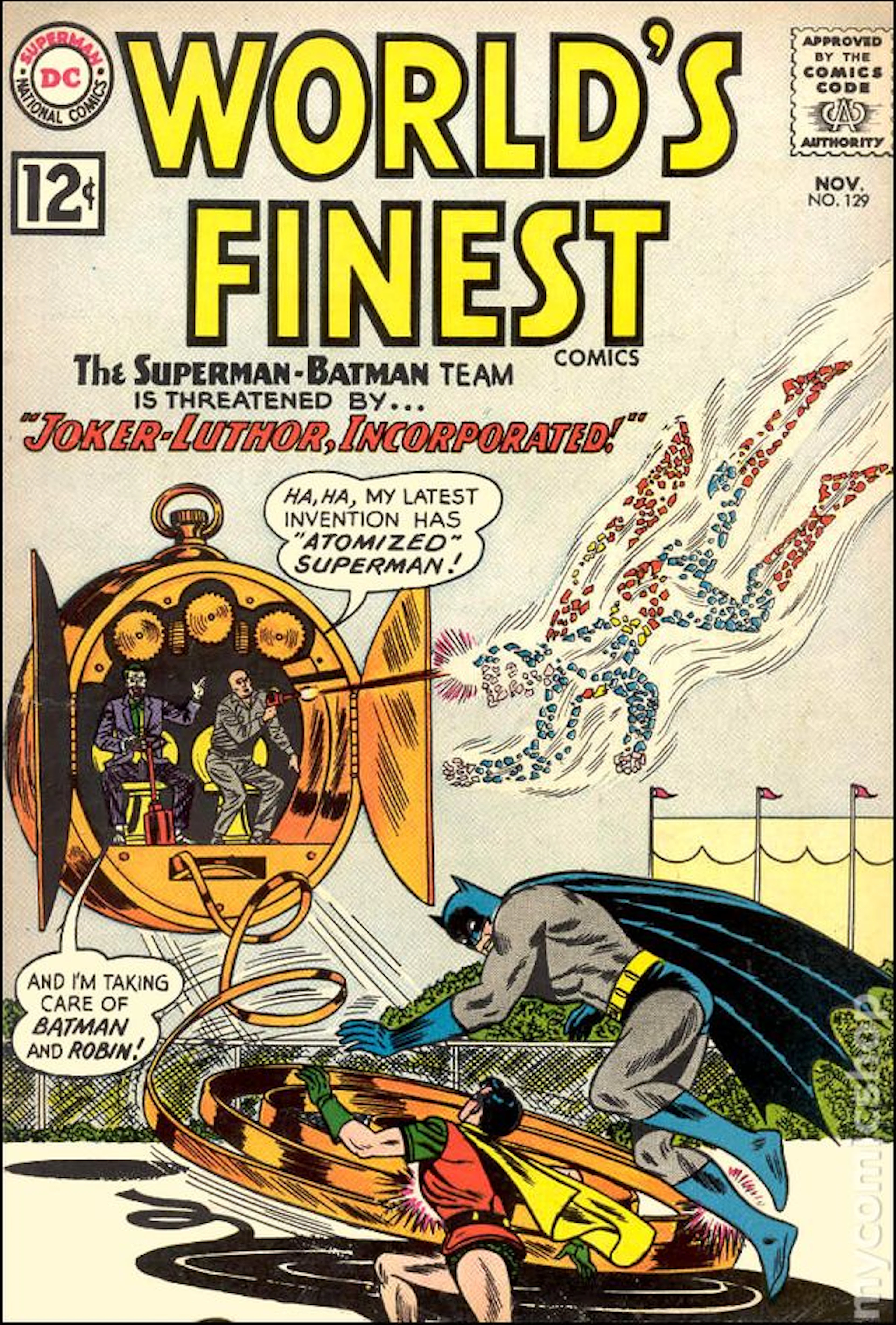 World's Finest Comics (1941) 129 GD- 1.8 (R)