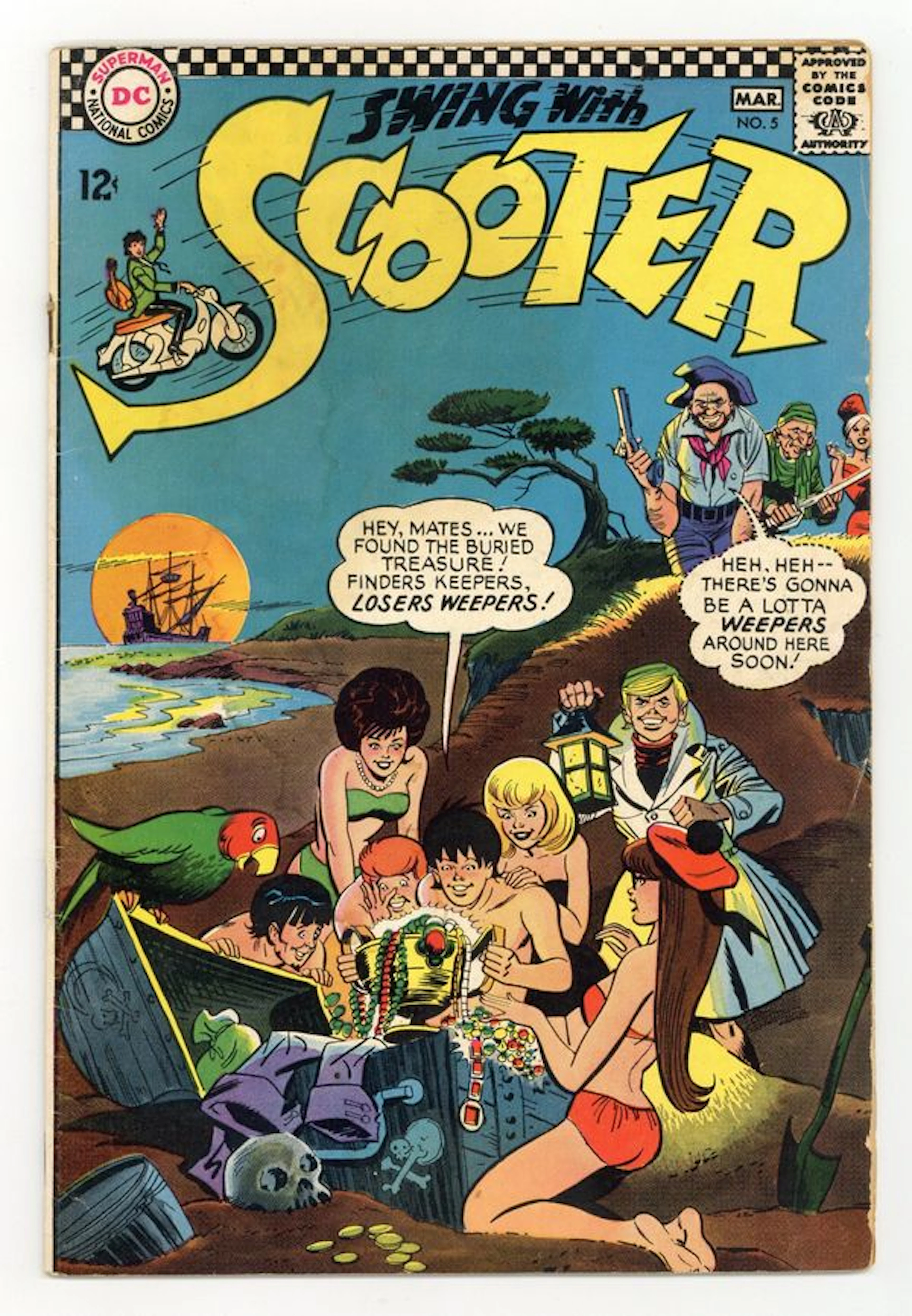 Swing with Scooter (1966 DC) 5 VG 4.0