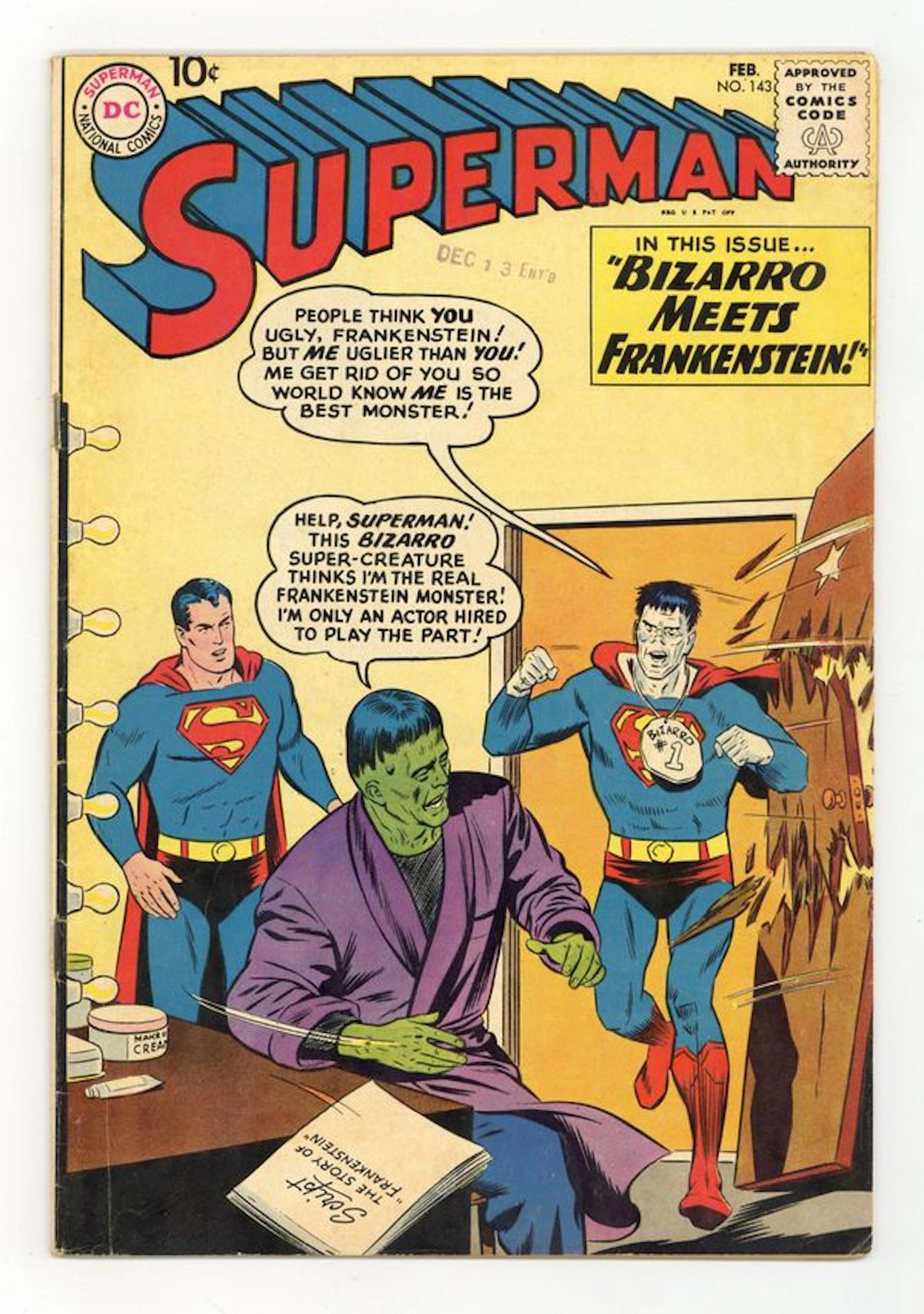 Superman (1939 1st Series) 143 VG 4.0